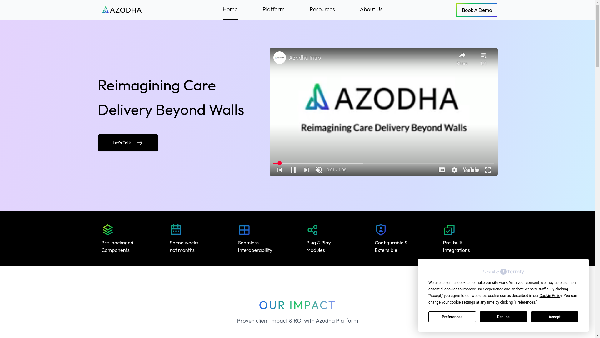 website screenshot of https://azodha-website-production.pages.dev/