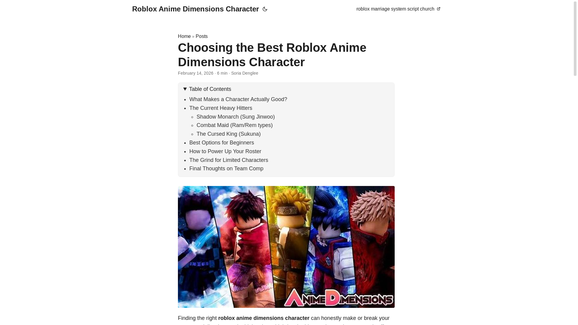 website screenshot of https://roblox-anime-dimensions-character.pages.dev/