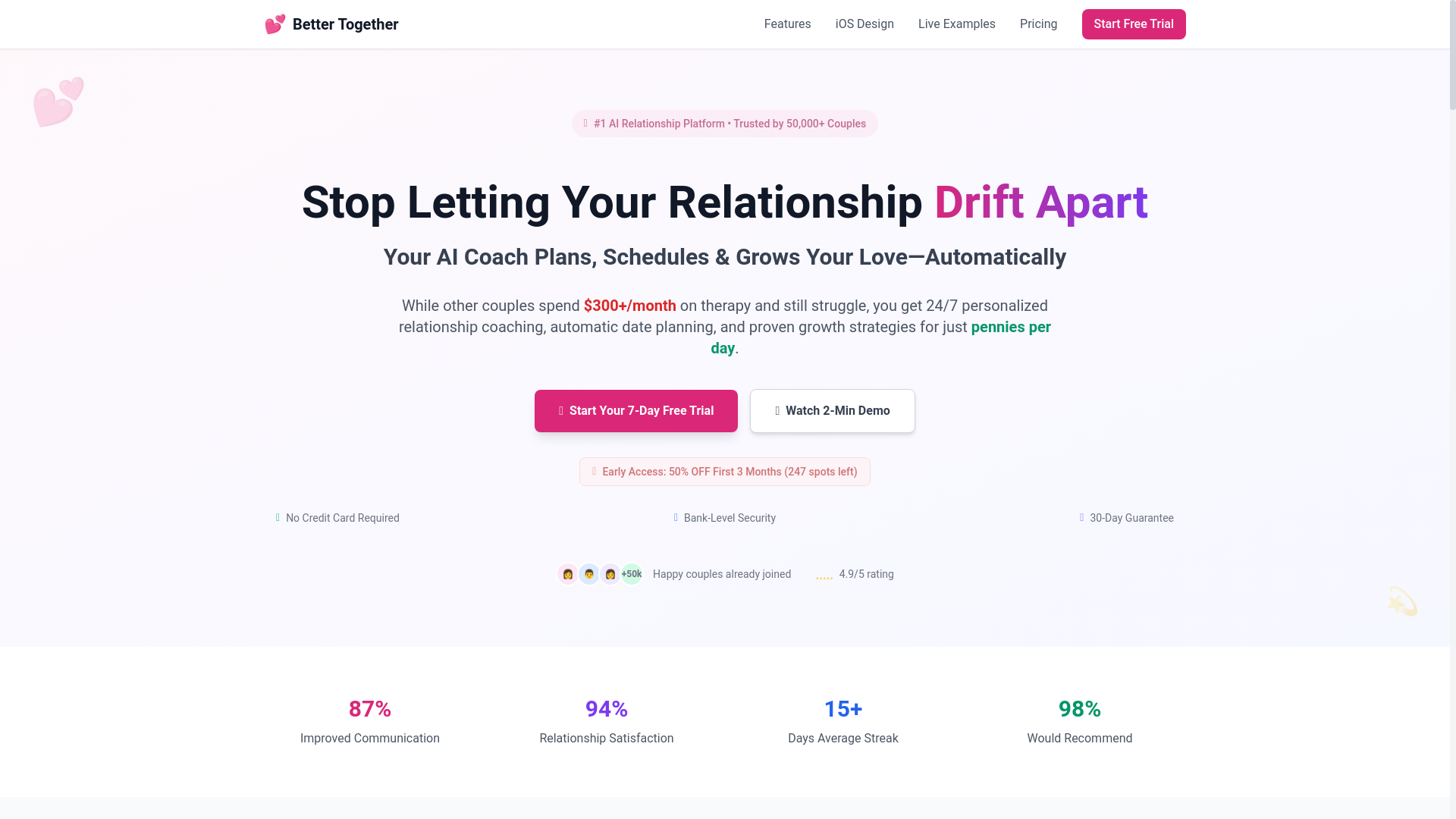 website screenshot of https://better-together.pages.dev/