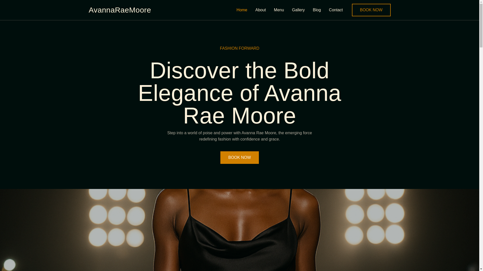 website screenshot of https://avannaraemodel.pages.dev/