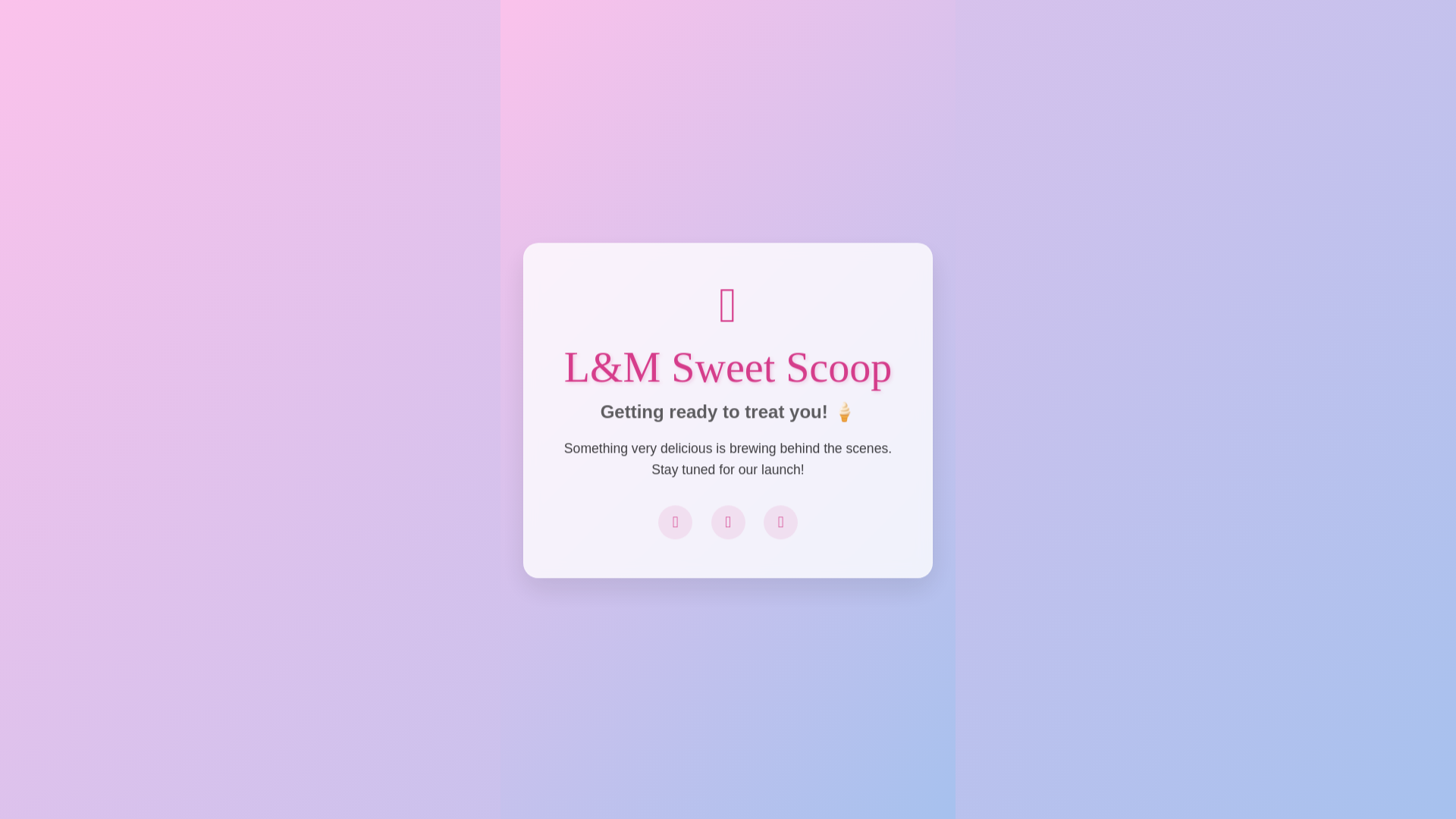 website screenshot of https://lmsweetscoop.com/