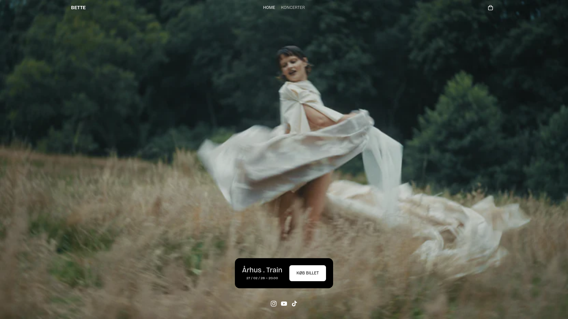 website screenshot of https://bettebettebette.dk/