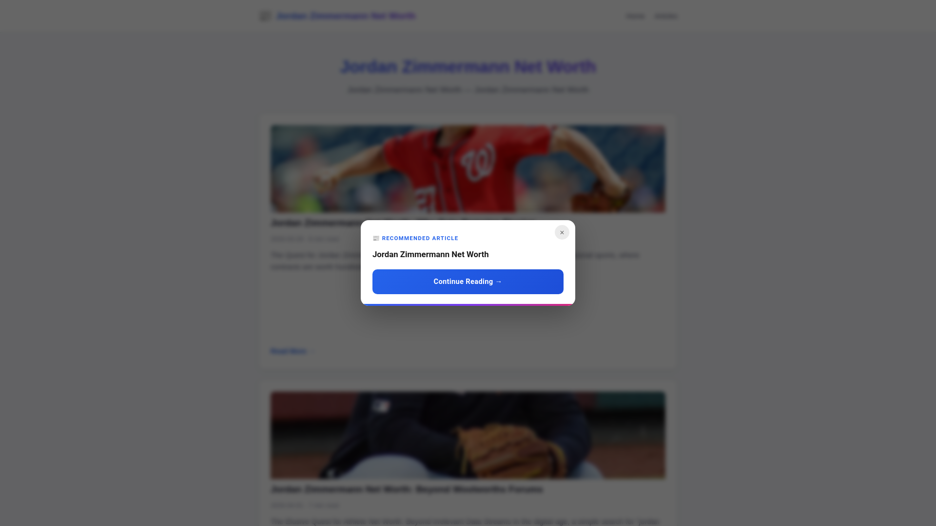 website screenshot of https://jordan-zimmermann-net-worth.pages.dev/