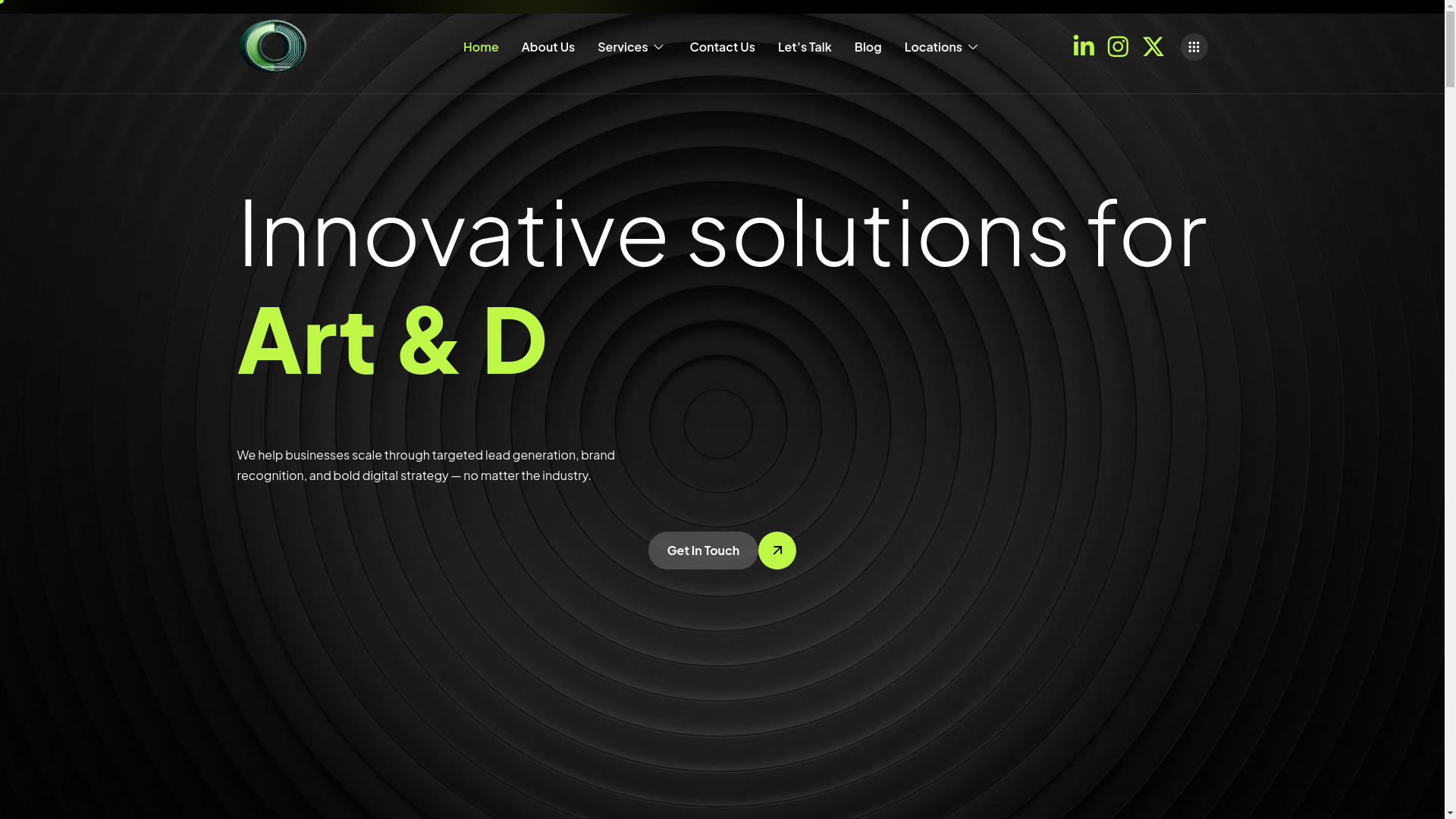 website screenshot of https://opticanedgepartners.co/