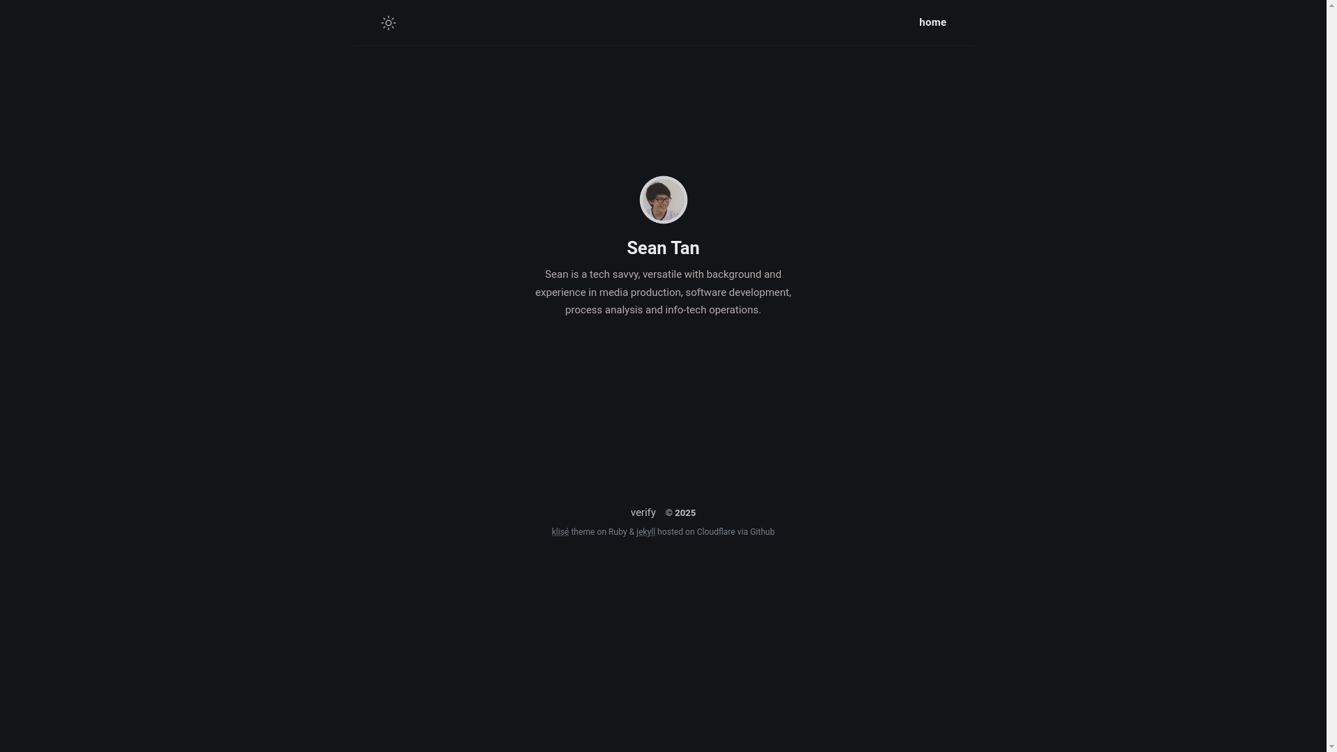website screenshot of https://personal-microsite.pages.dev/