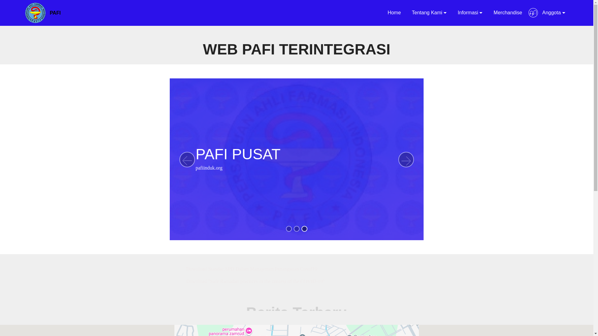 website screenshot of https://pafi-bukitintan-org.pages.dev/