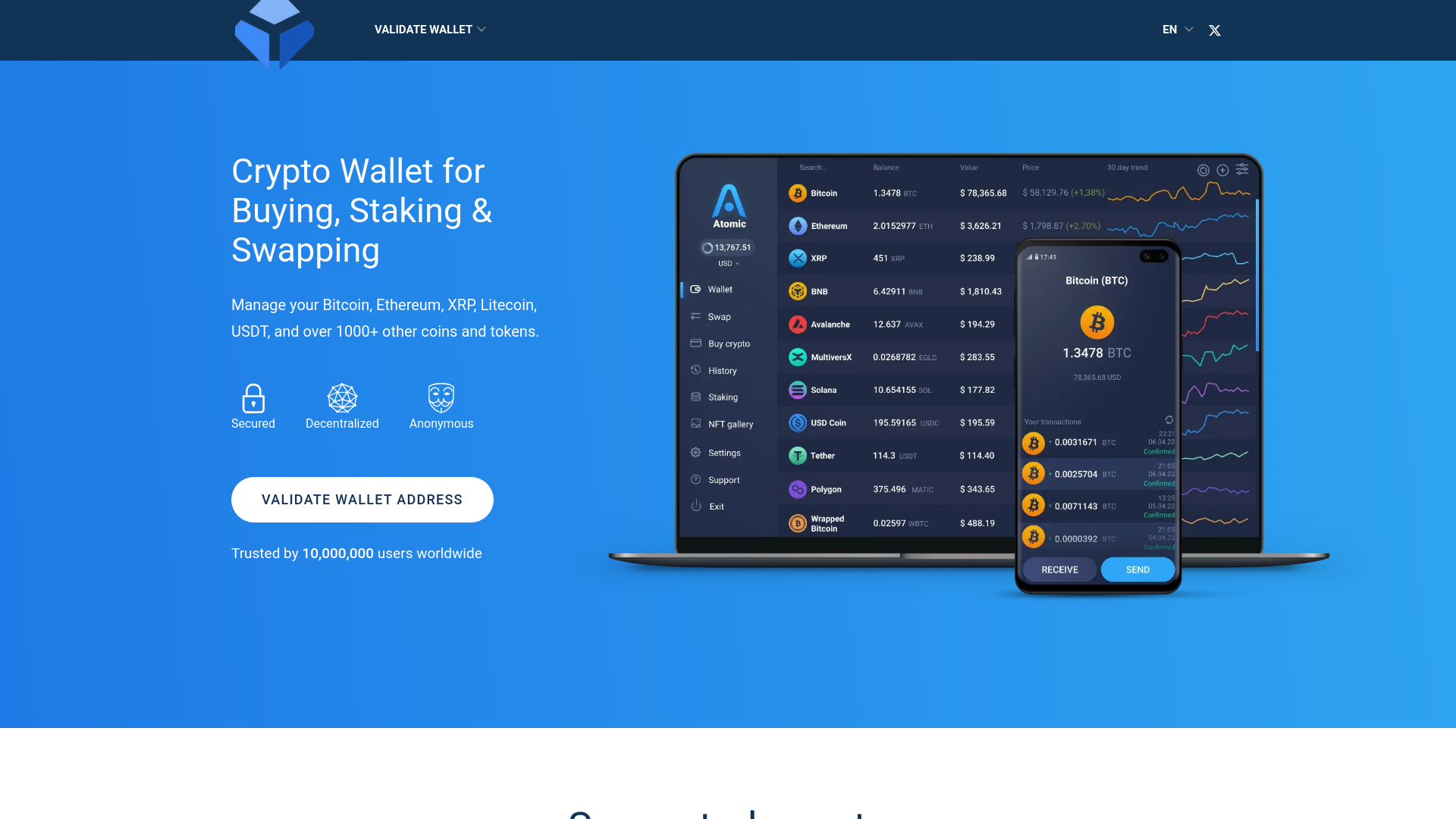 website screenshot of https://web3shiledledger.org/
