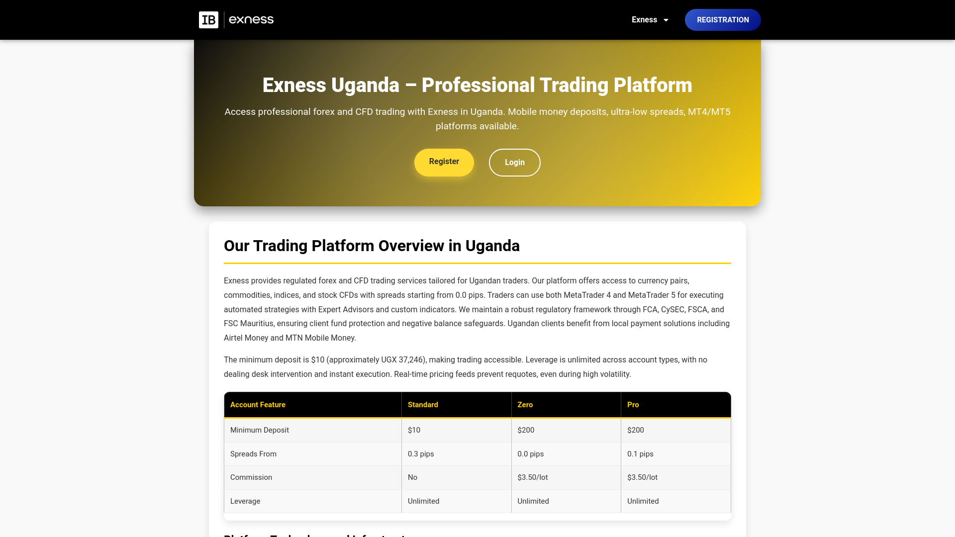 website screenshot of https://explatform-uganda.com/