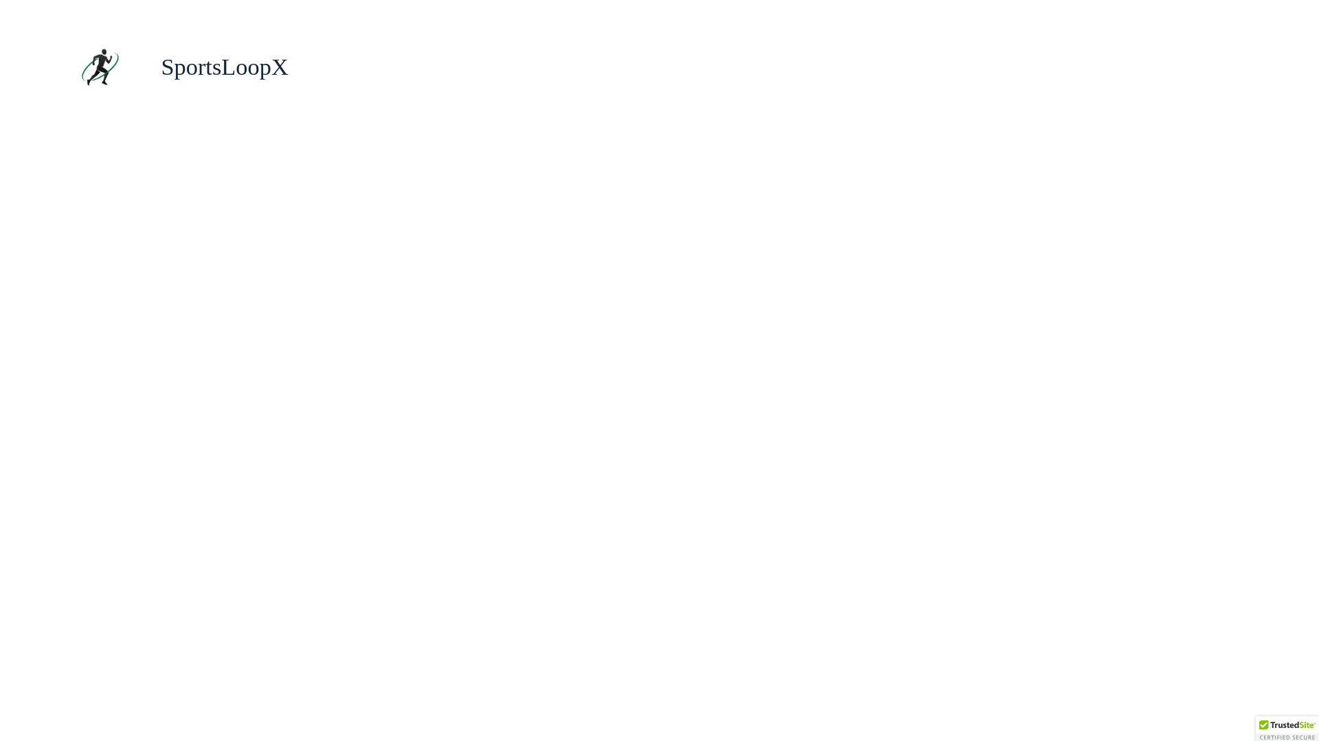 website screenshot of https://sportsloopx.com