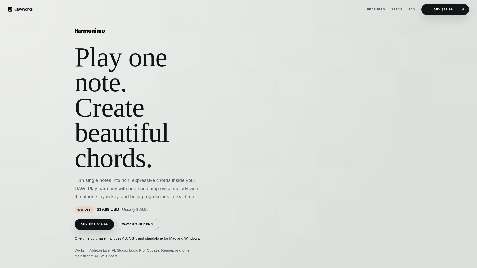 website screenshot of https://clayworks-web.pages.dev/