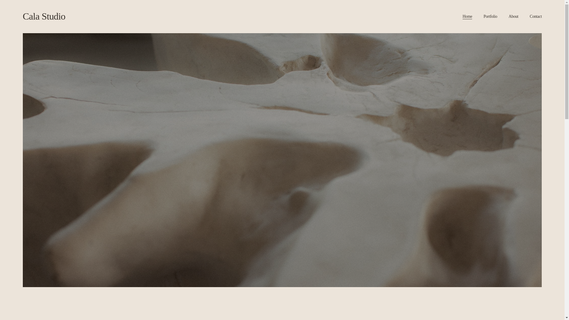 website screenshot of https://calastudionyc.com/