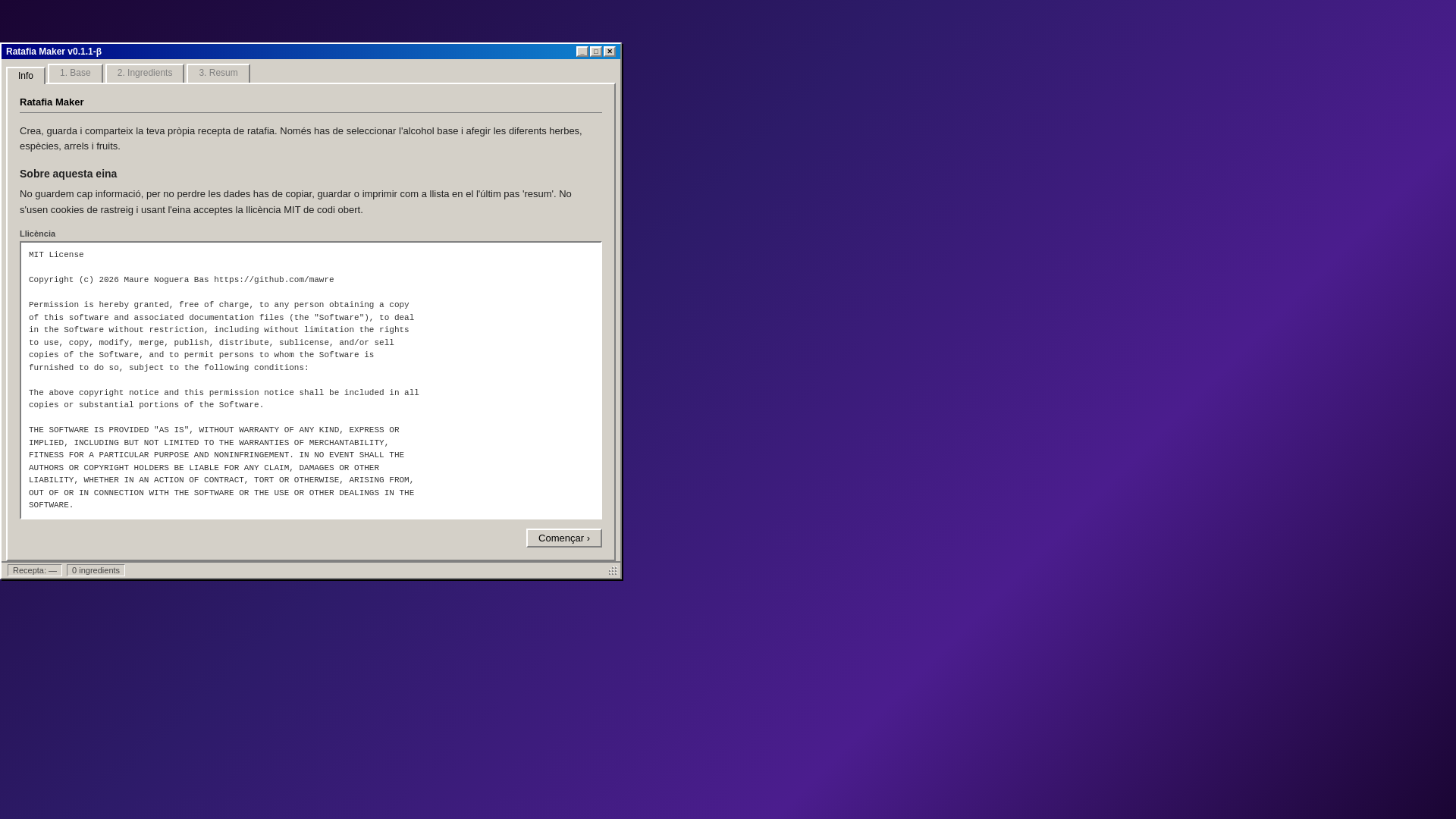 website screenshot of https://ratafiamaker.com/
