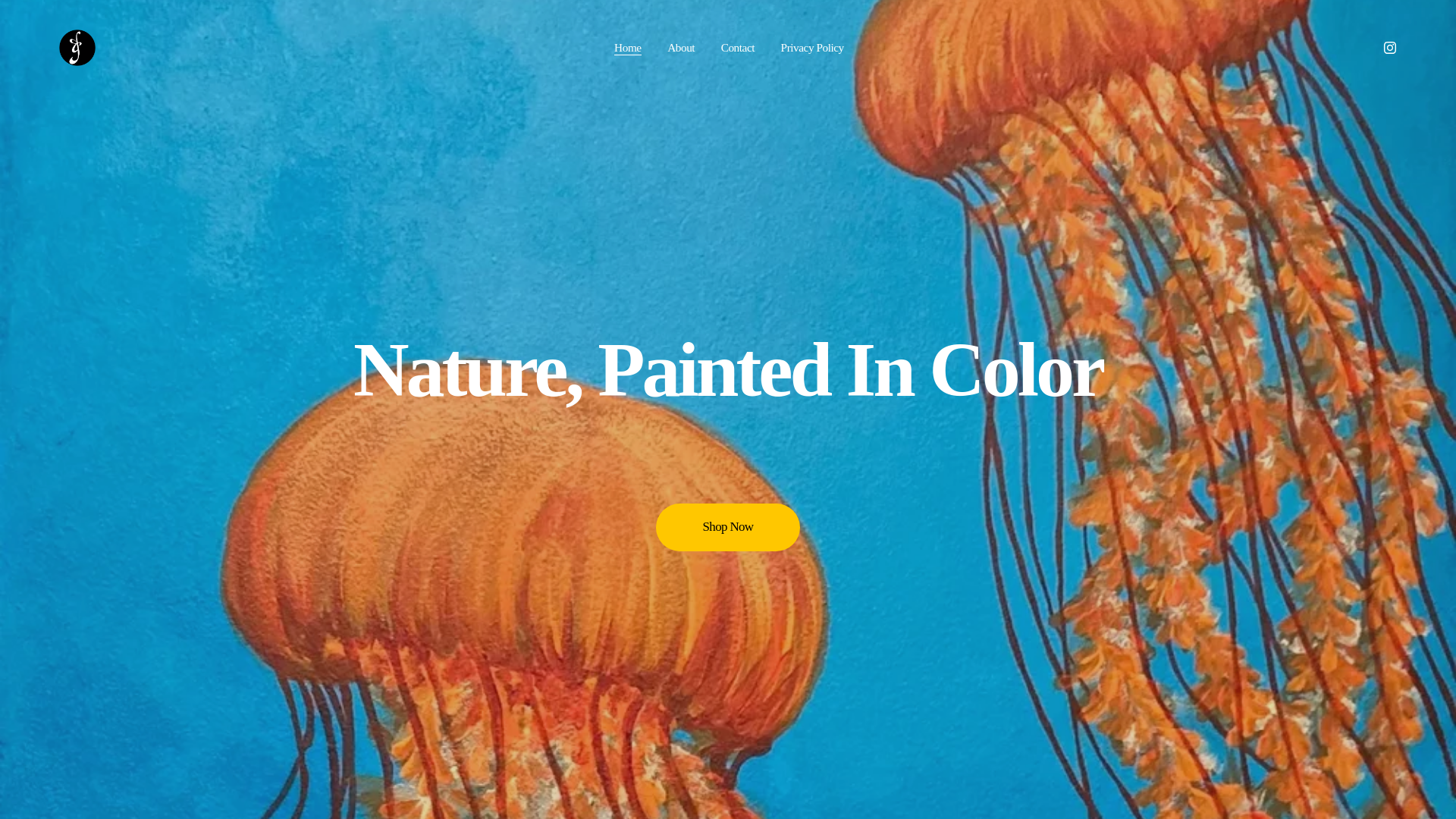 website screenshot of https://freyjacgk.com/