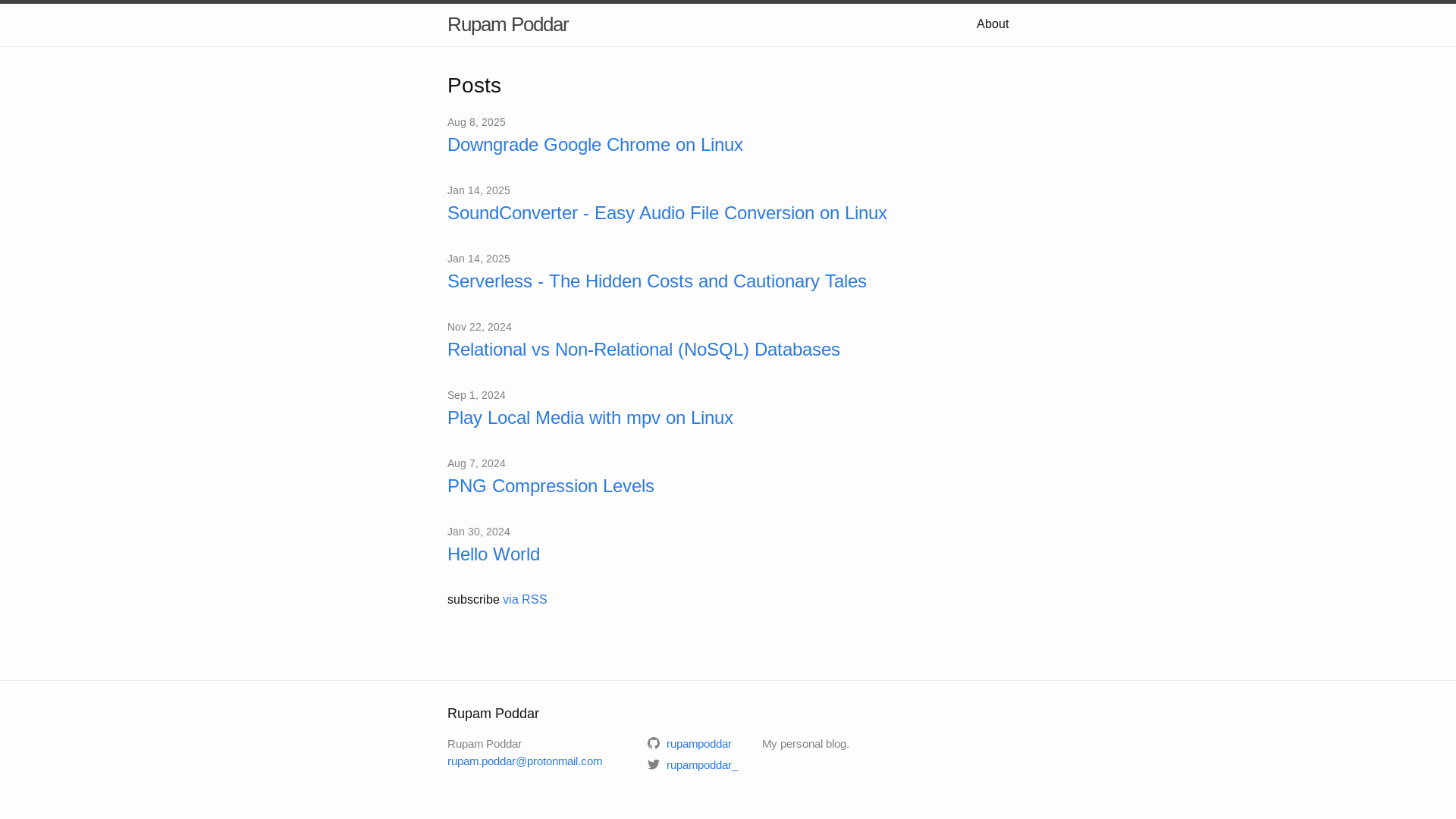 website screenshot of https://rupampoddar-com.pages.dev/