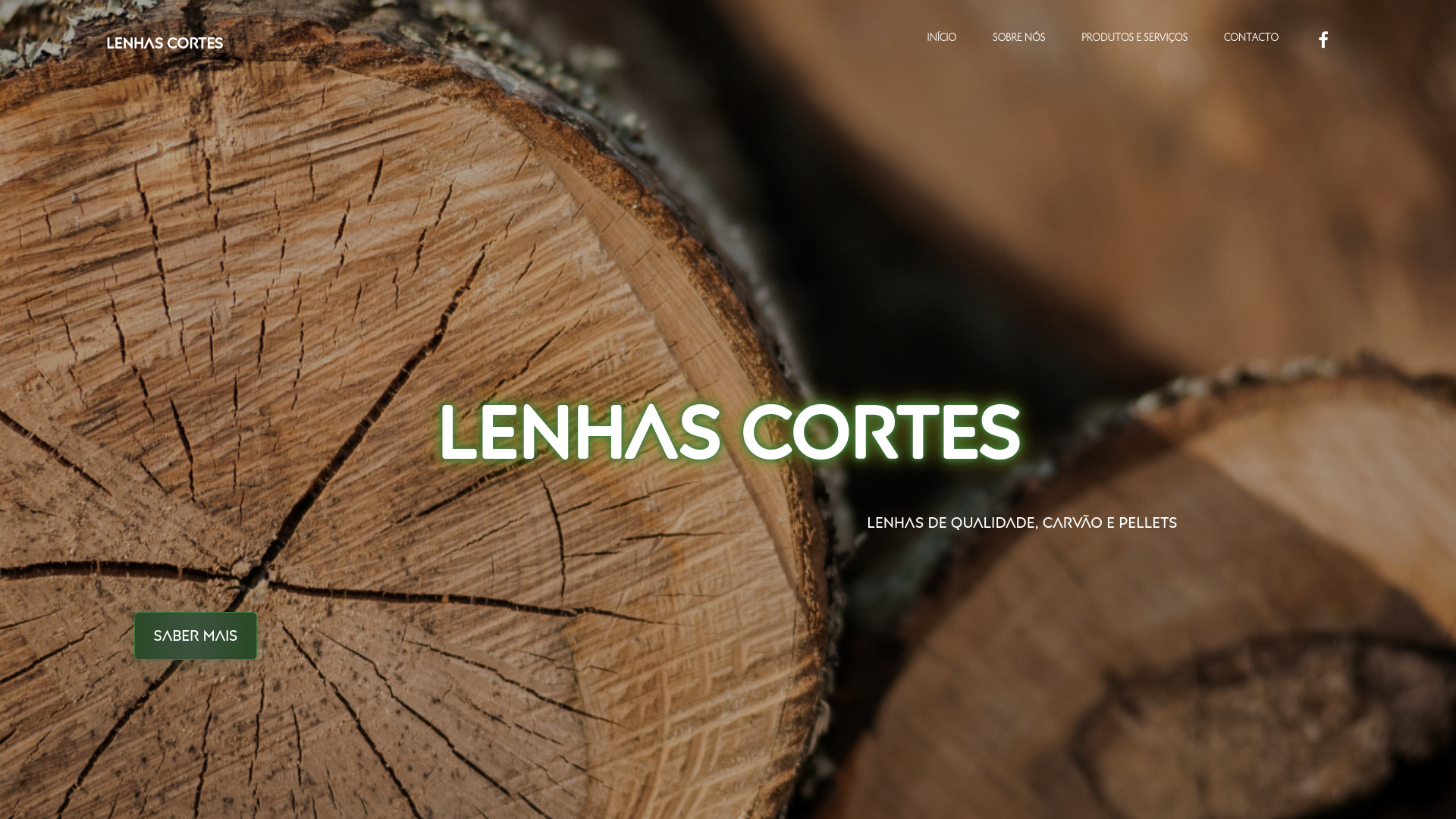 website screenshot of https://lenhascortes.com/