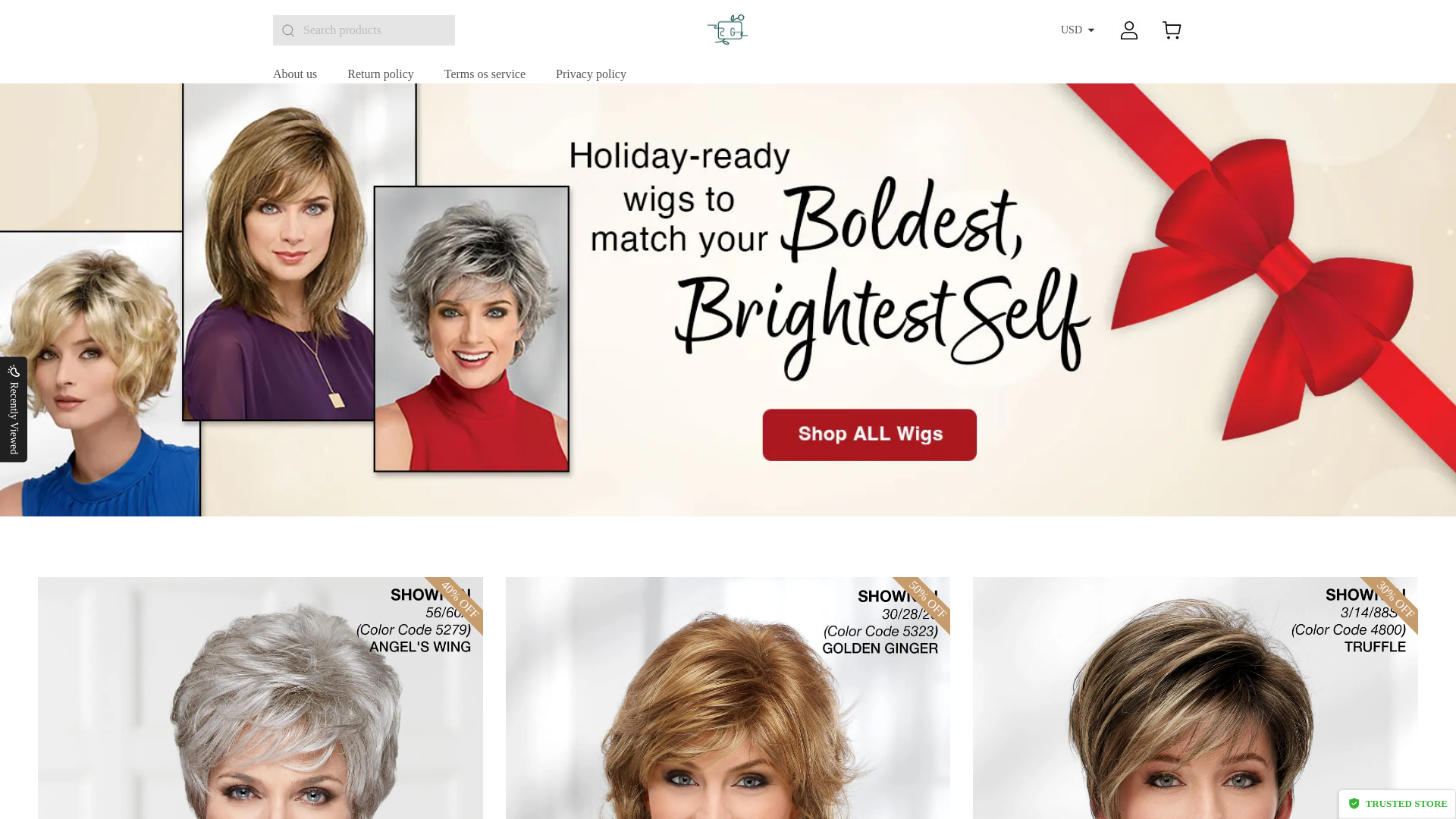website screenshot of https://lutksher.top/