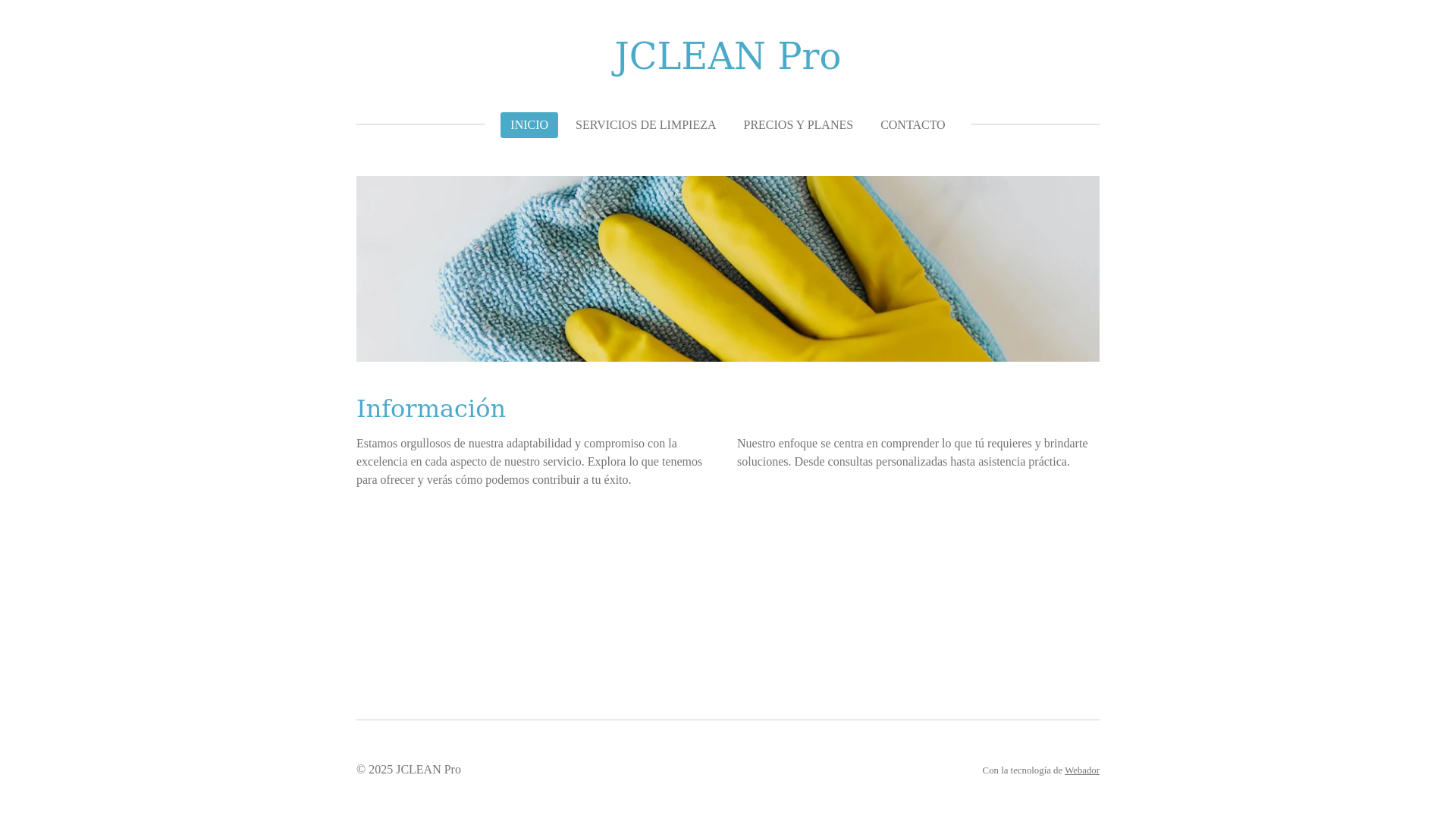 website screenshot of https://jcleanpro.com/