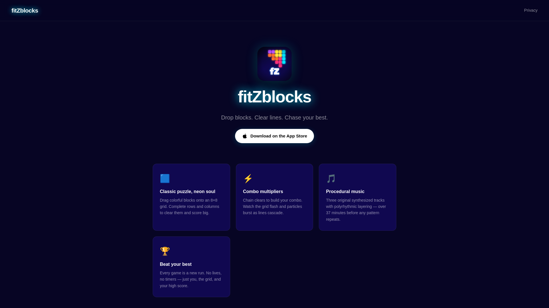website screenshot of https://fitzblocks.pages.dev/