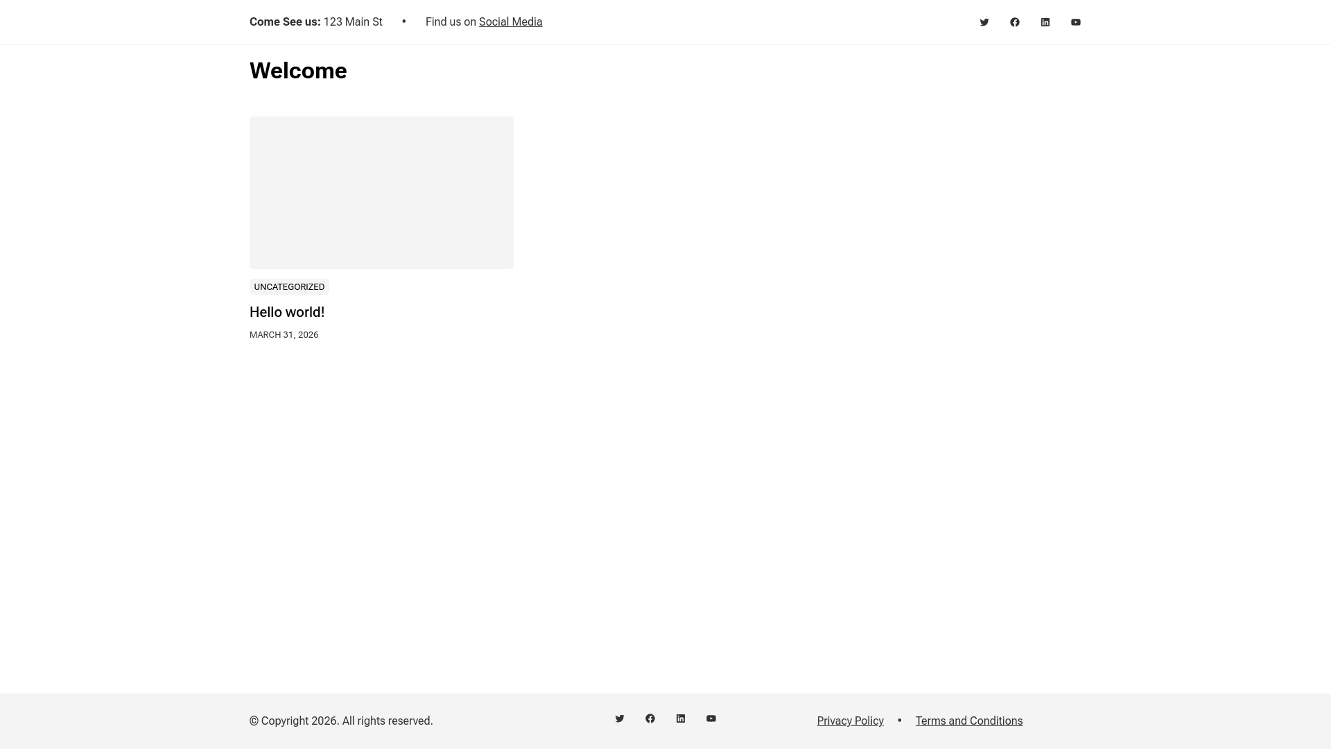 website screenshot of https://blessinginfinity1.com/