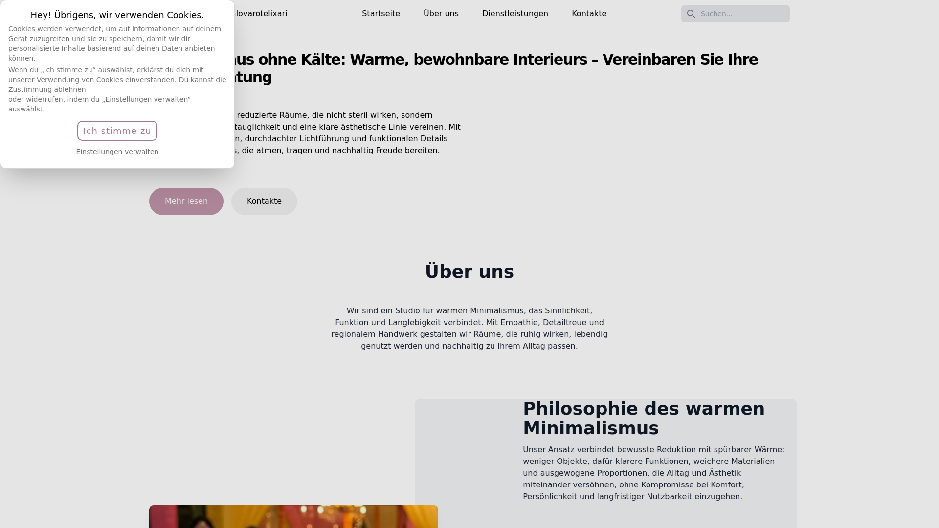 website screenshot of https://lumazorilentopalovarotelixari.click