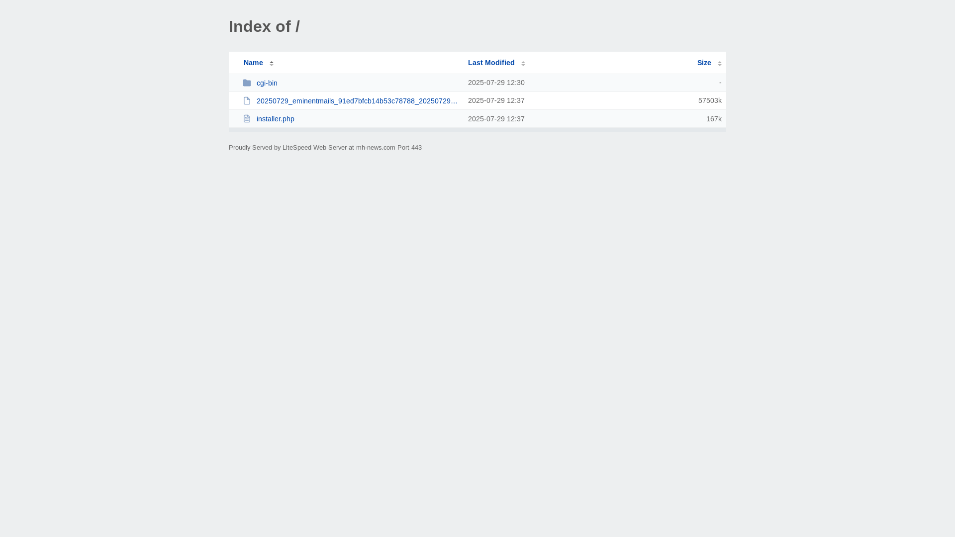 website screenshot of https://mh-news.com/