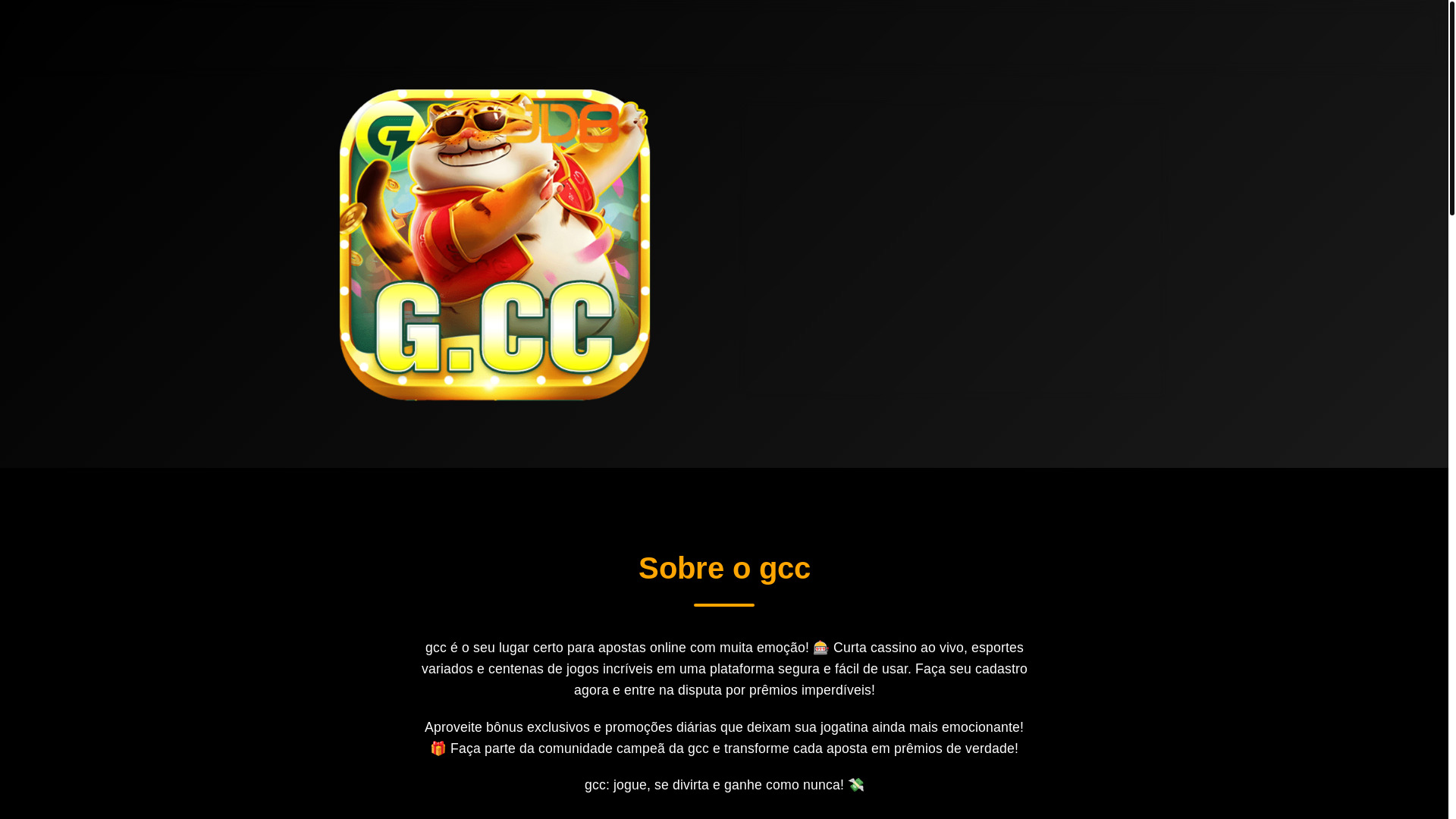 website screenshot of https://gccbet.com.br/