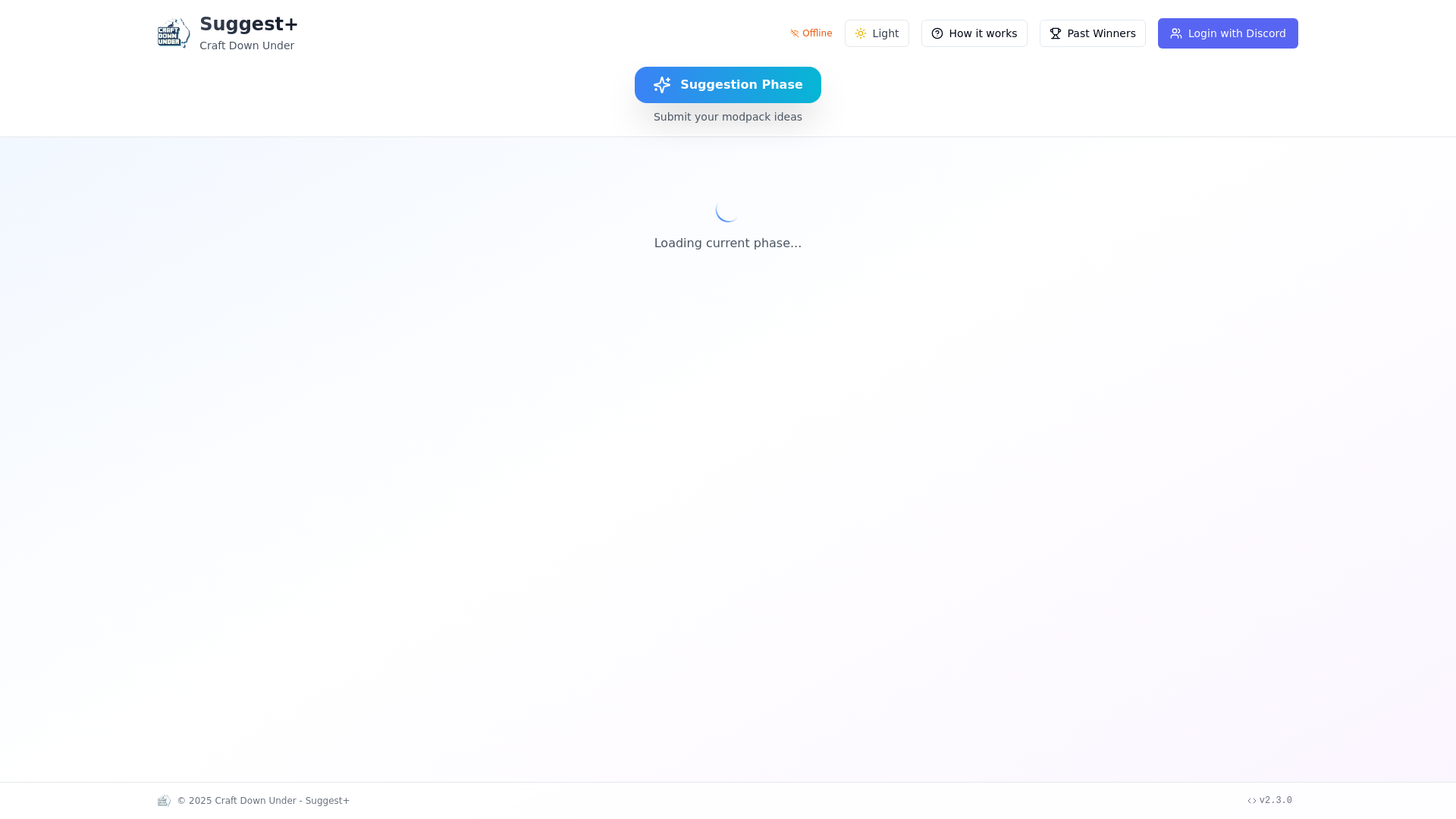 website screenshot of https://d1-packvote-frontent.pages.dev/