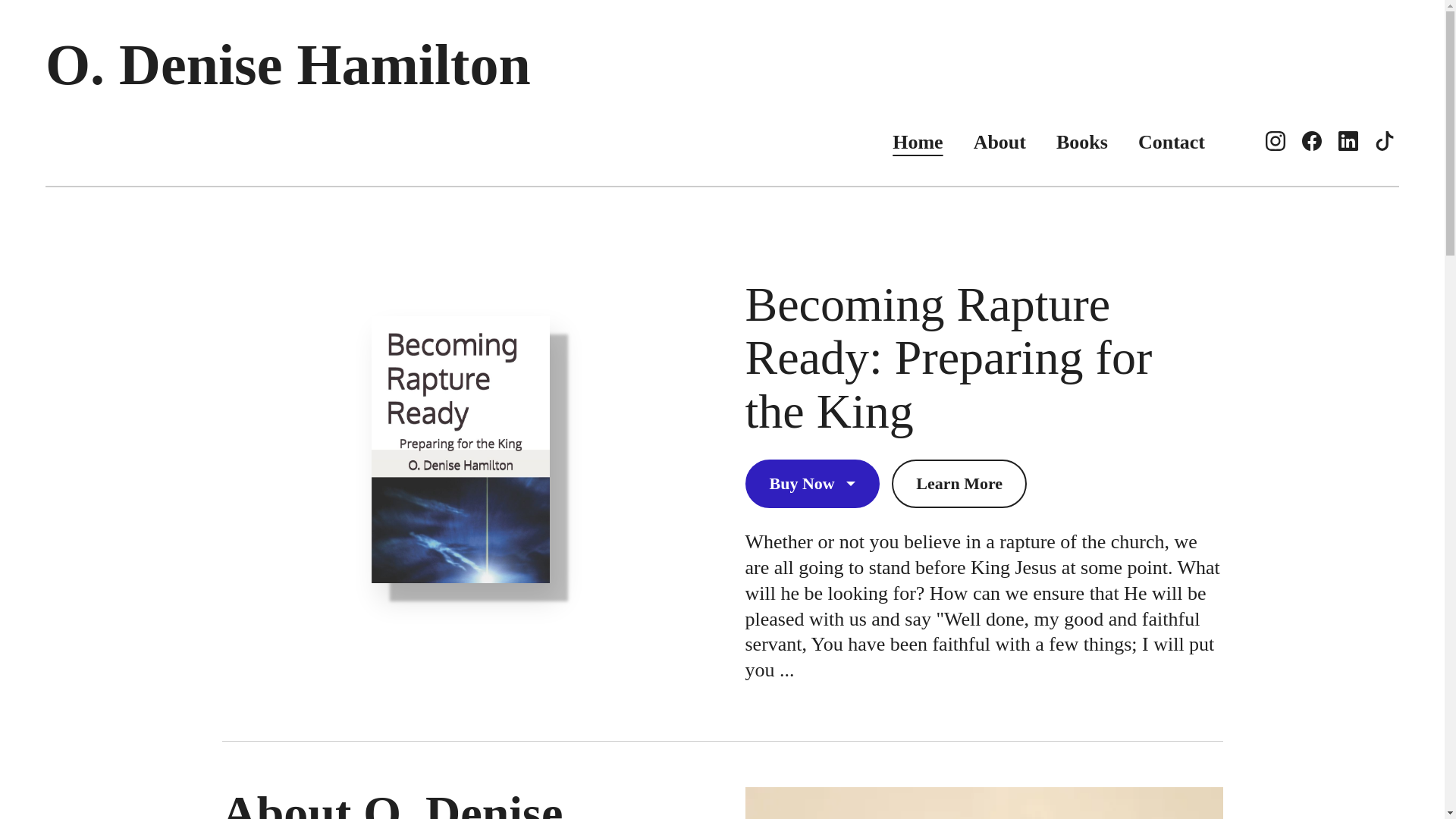 website screenshot of https://odenisehamilton.com/
