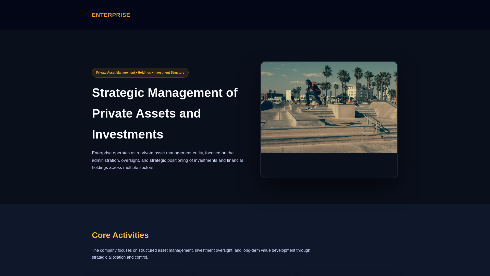 website screenshot of https://hypercomplexinnovationlab.online/