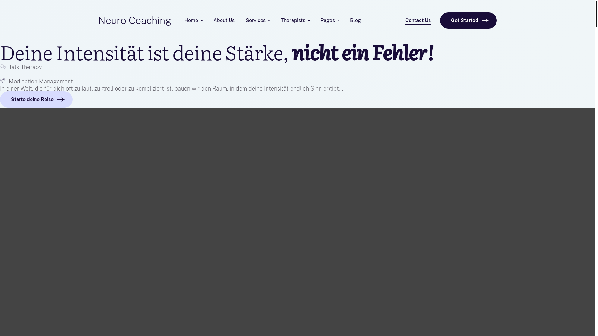 website screenshot of https://neuro-coaching.ch/