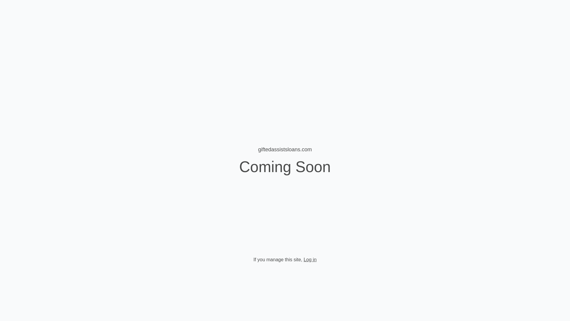 website screenshot of https://giftedassistsloans.com/