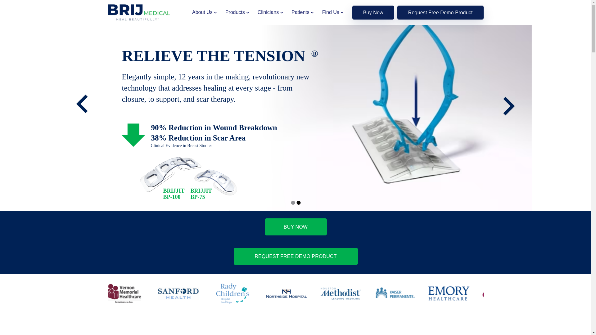 website screenshot of https://brijmedicalplastic.info/