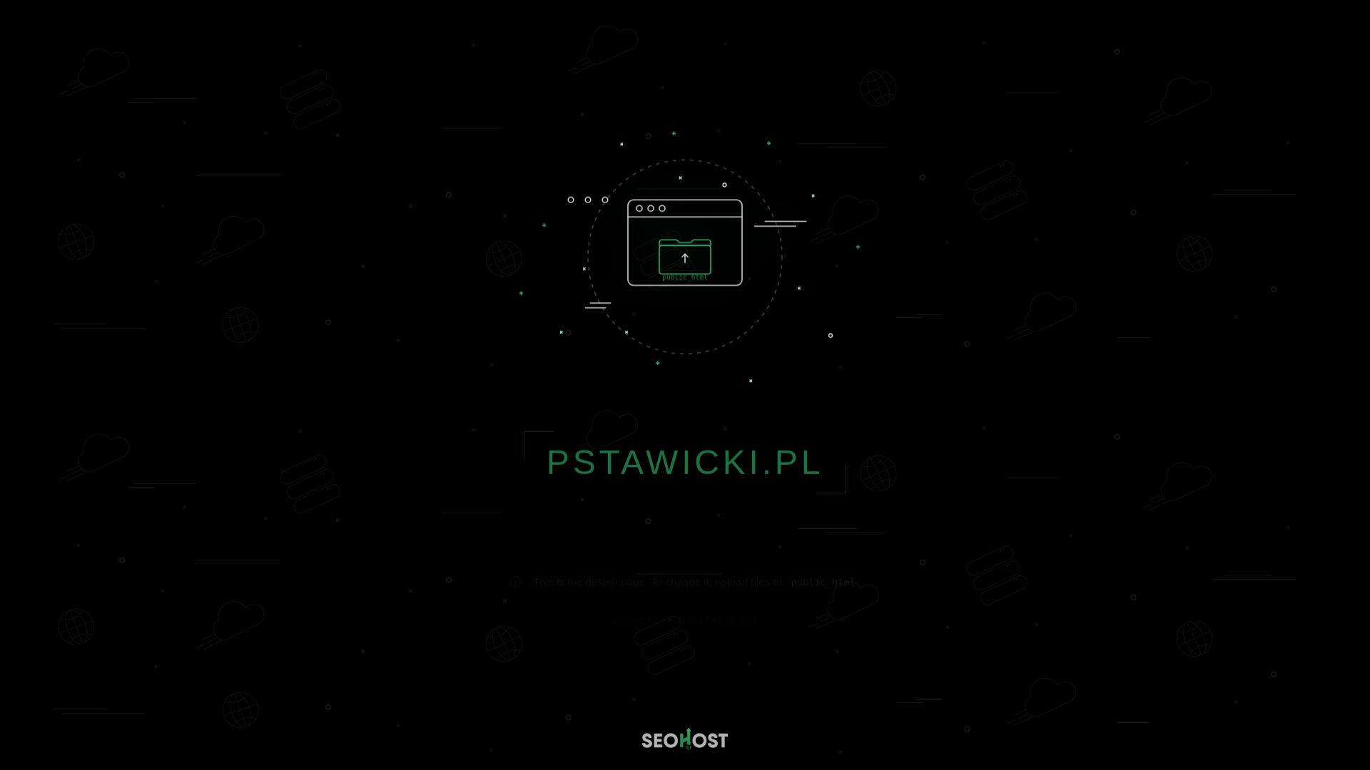 website screenshot of https://pstawicki.pl/