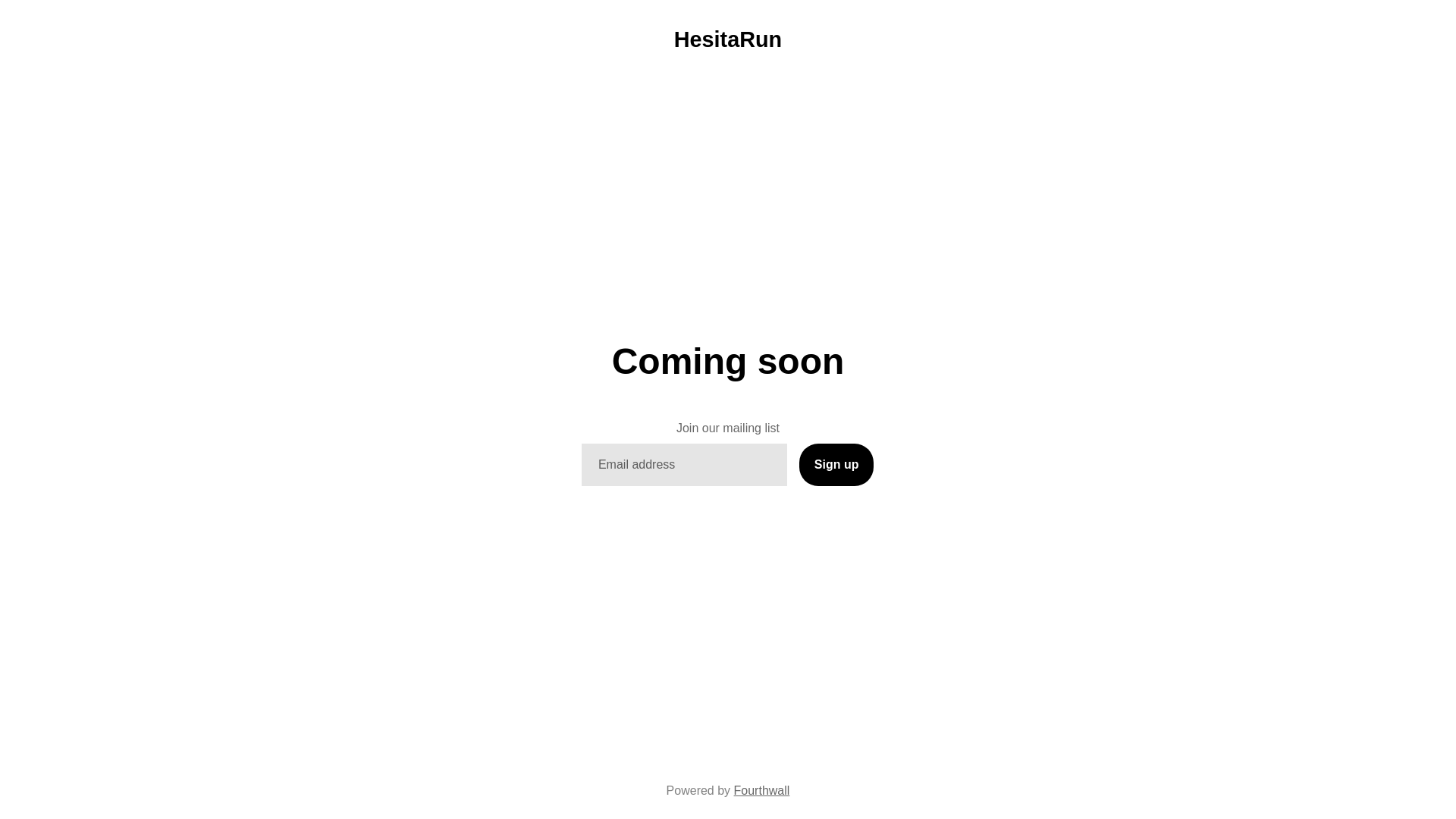 website screenshot of https://hesitarun.com/