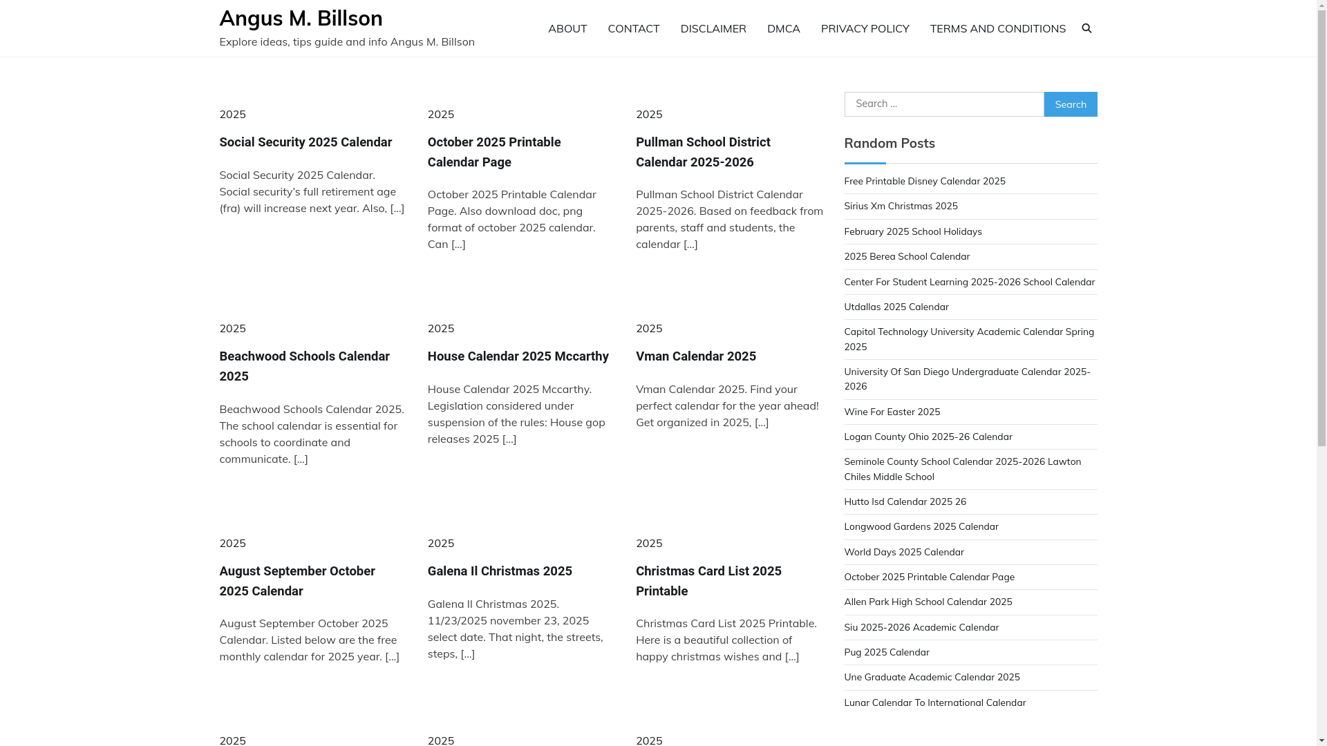 website screenshot of https://angusmbillson.pages.dev/