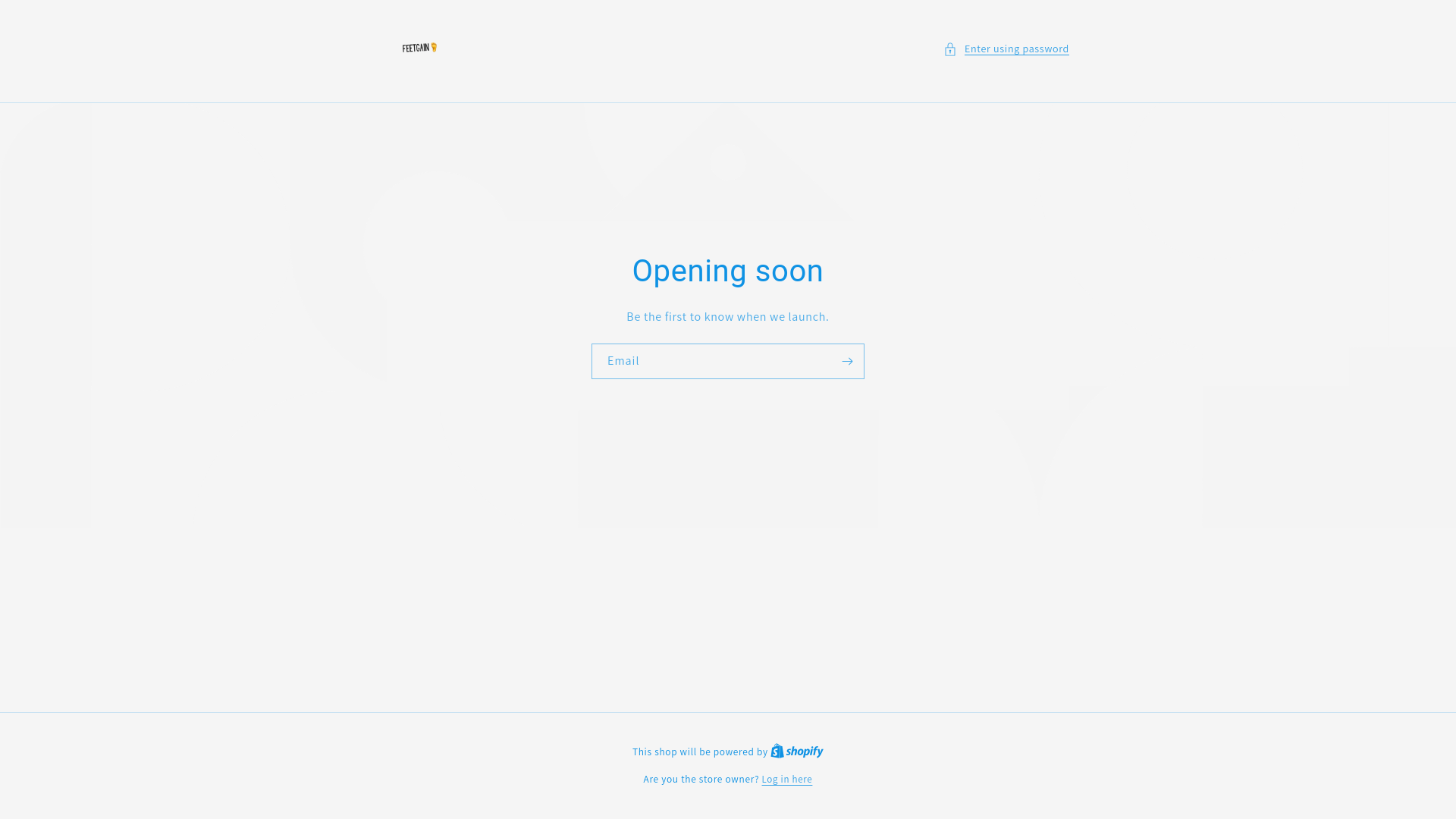 website screenshot of https://feetgain.com.au
