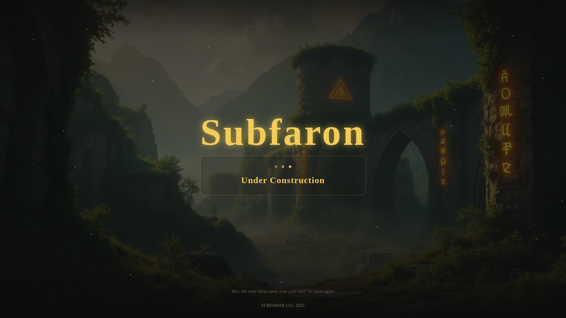 website screenshot of https://subfaron.pages.dev/