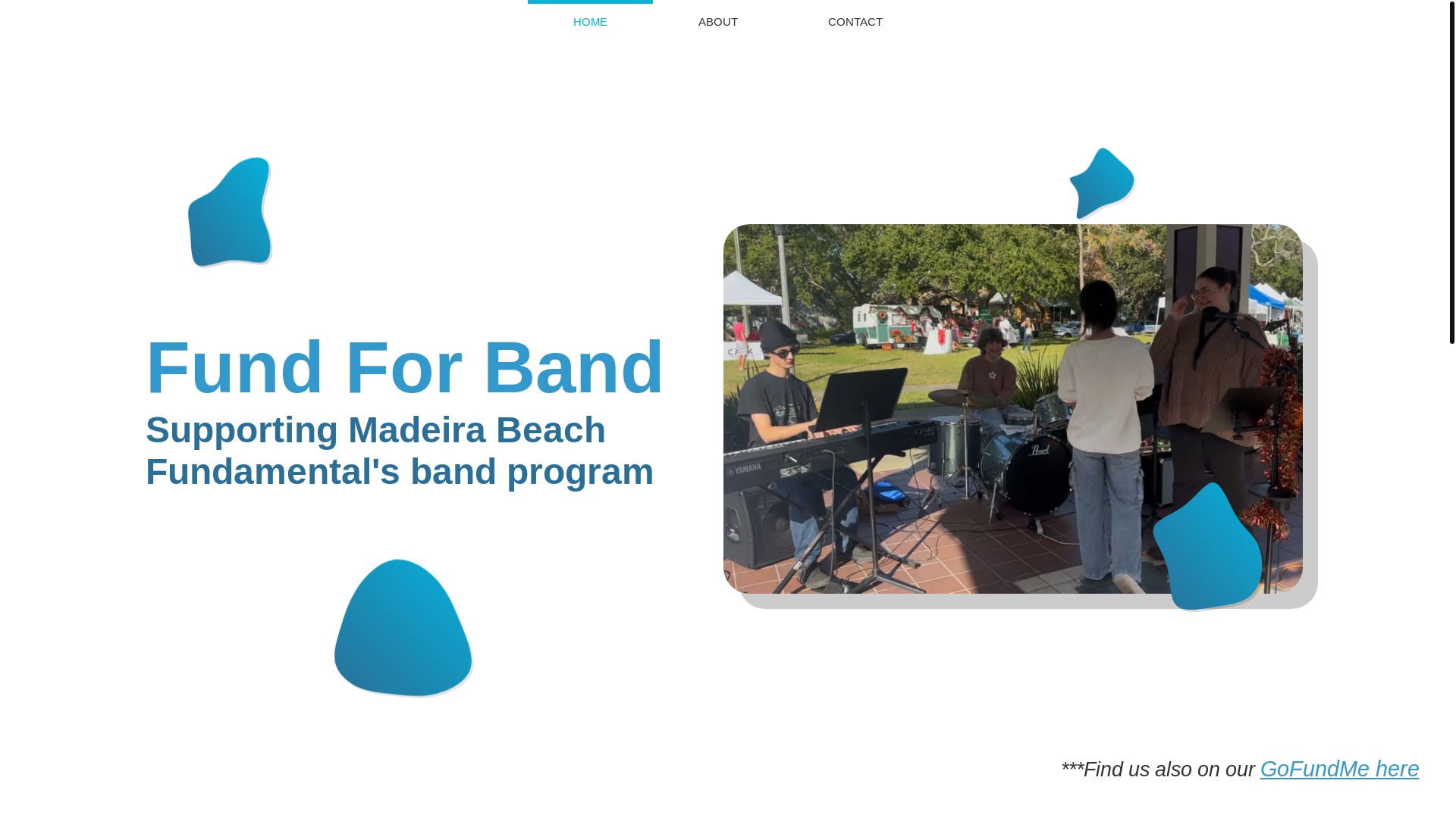 website screenshot of https://fundforband.pages.dev/