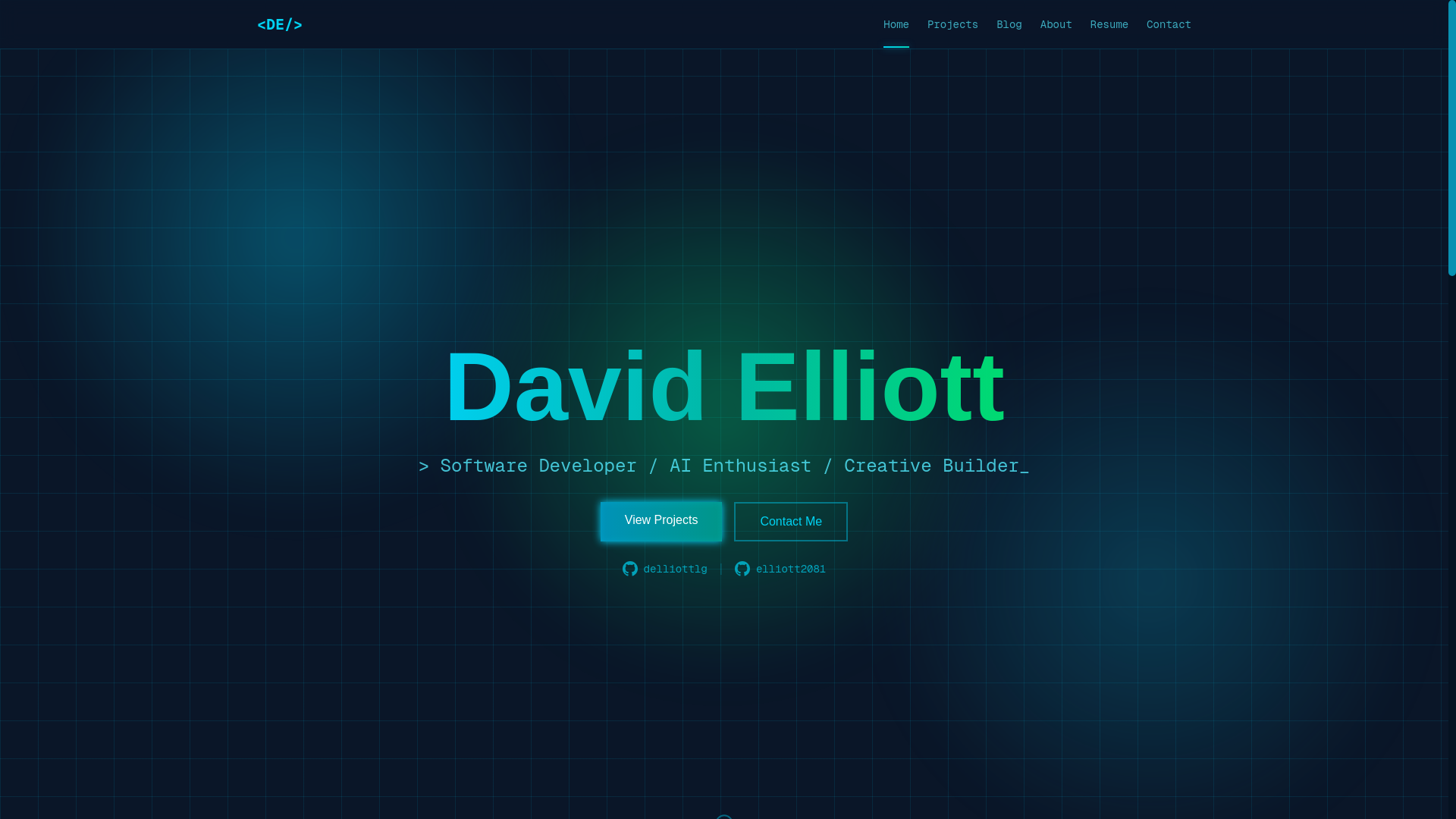 website screenshot of https://daveautomate.com/