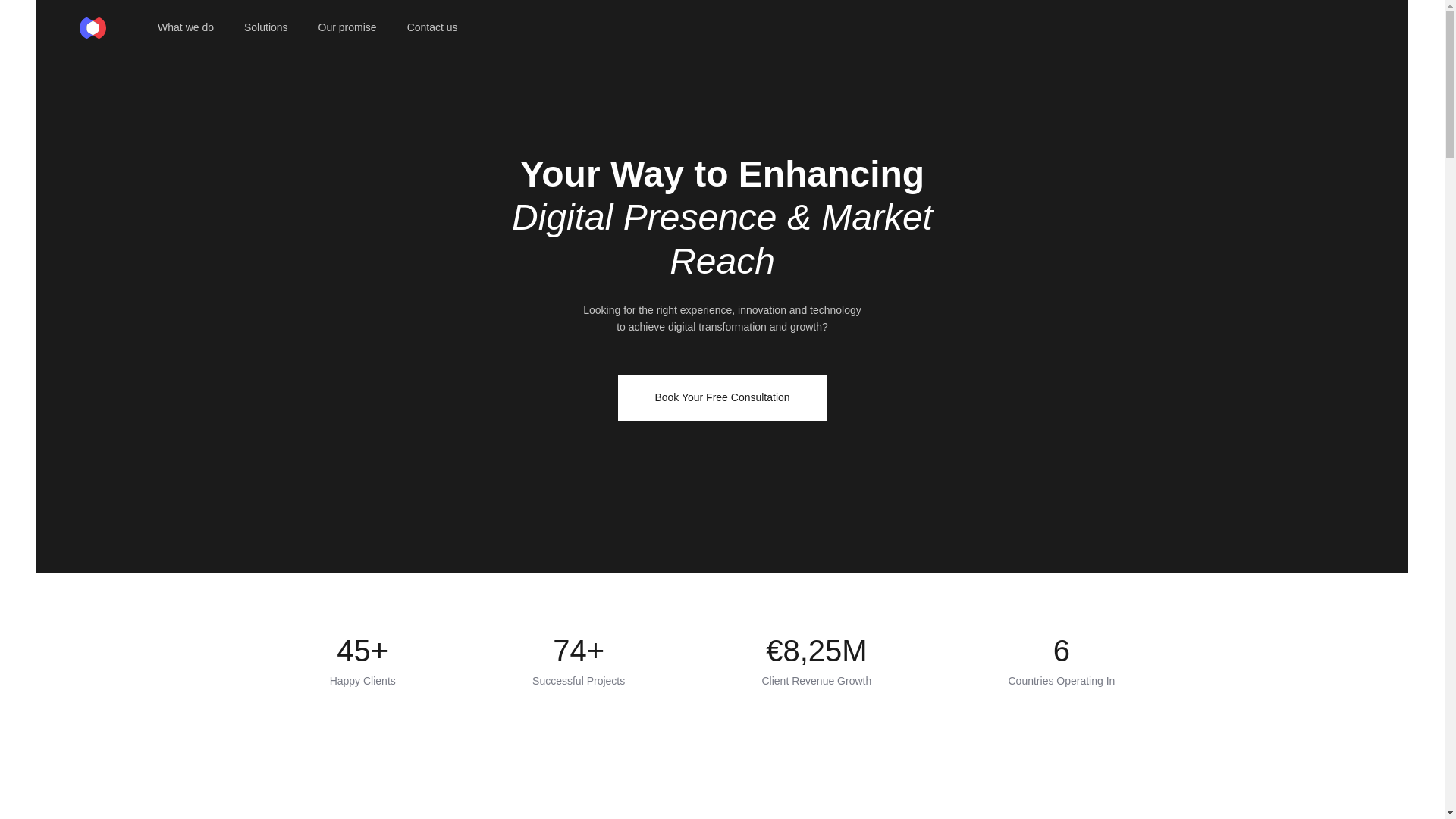 website screenshot of https://reevaa.co/
