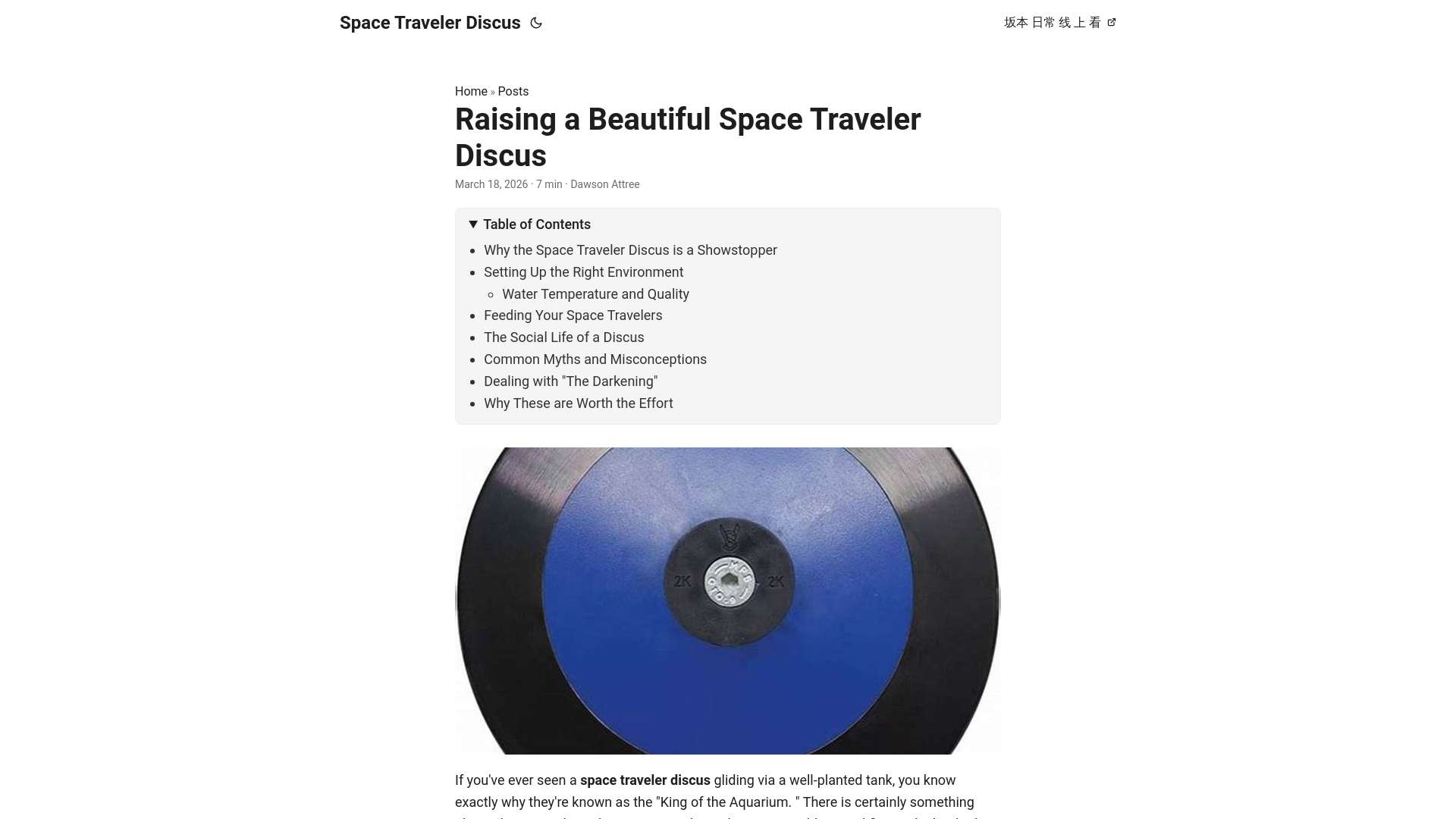 website screenshot of https://space-traveler-discus.pages.dev/