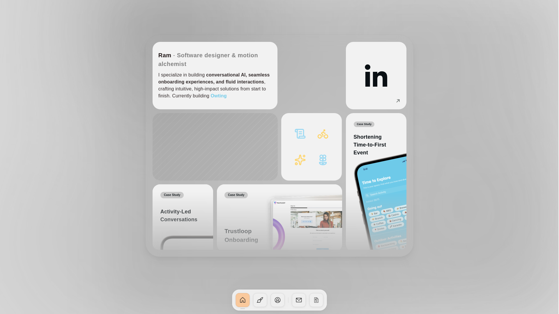 website screenshot of https://ram.gd/