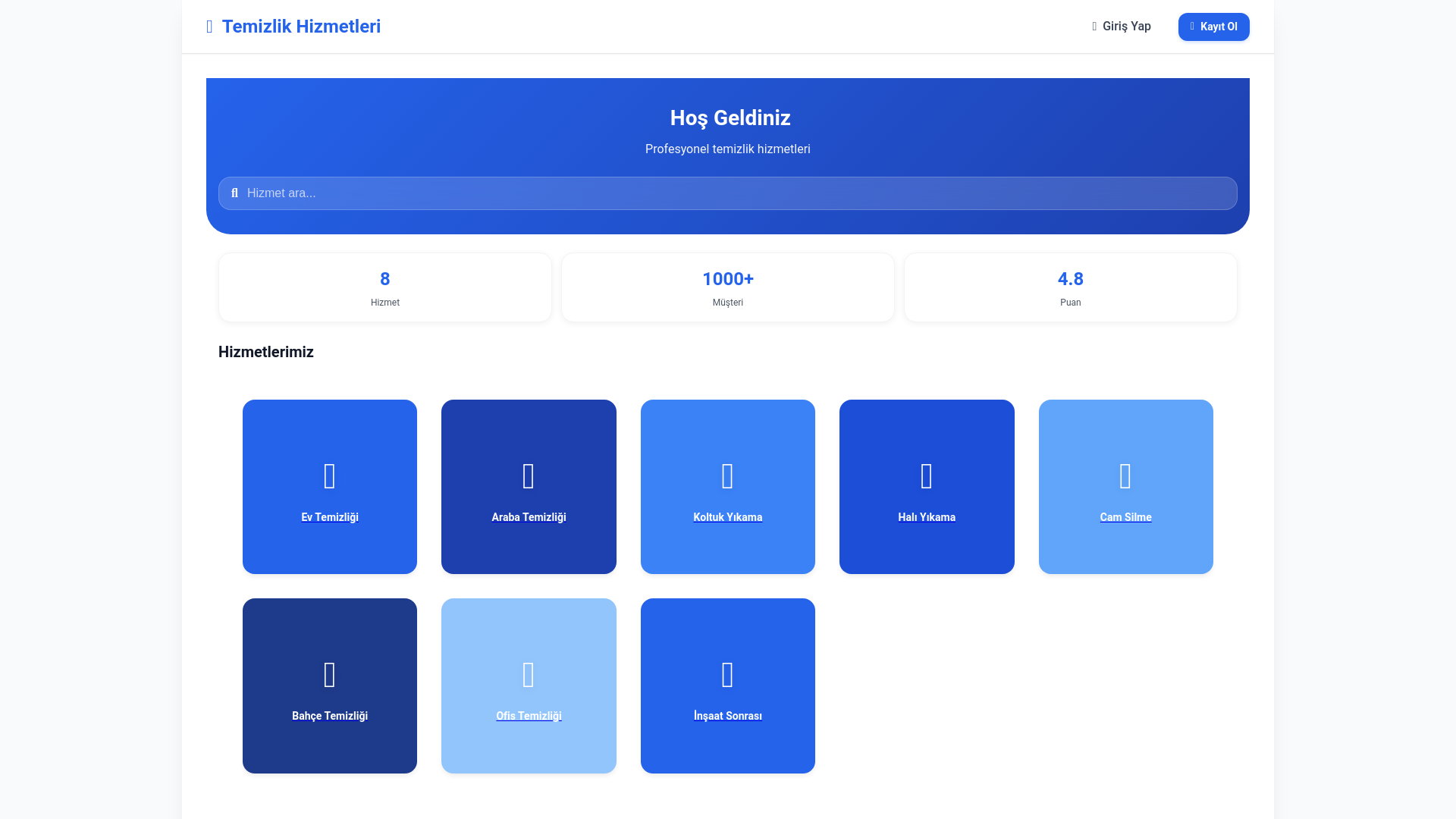 website screenshot of https://temiz.tecton.com.tr