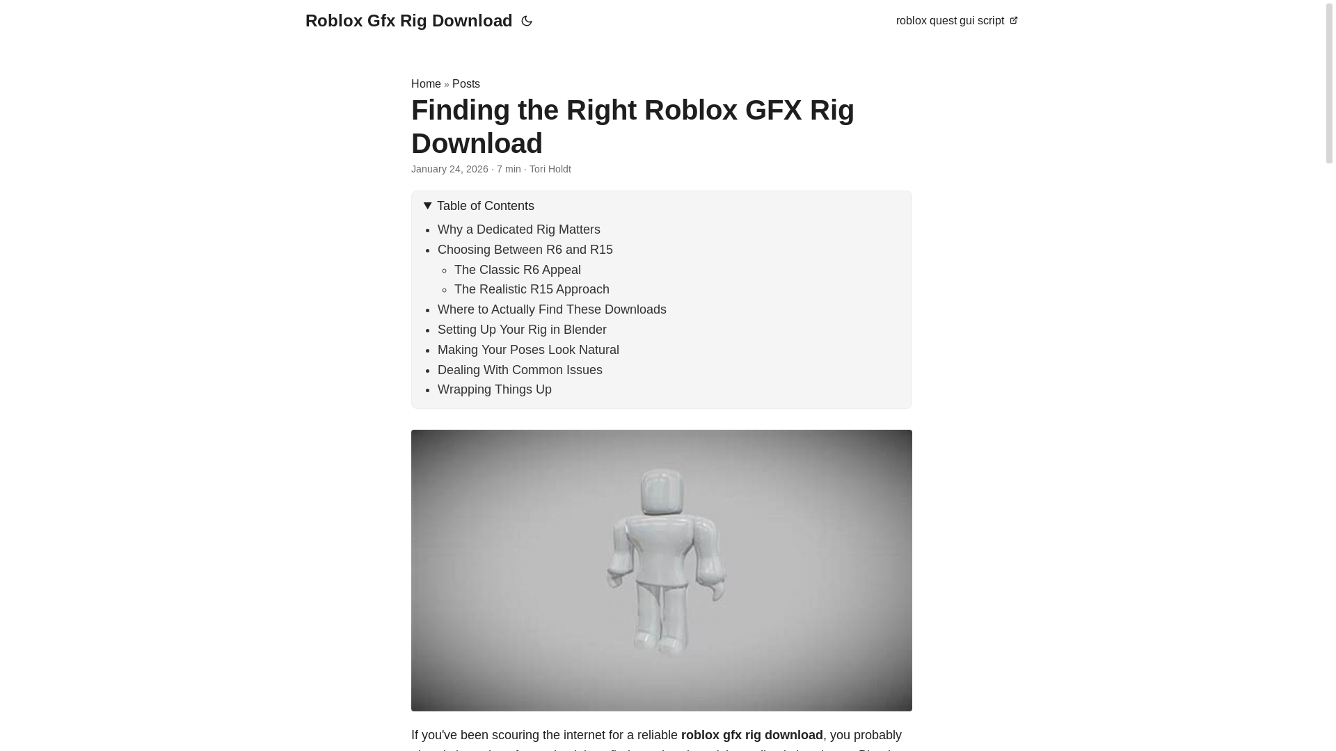 website screenshot of https://roblox-gfx-rig-download.pages.dev/