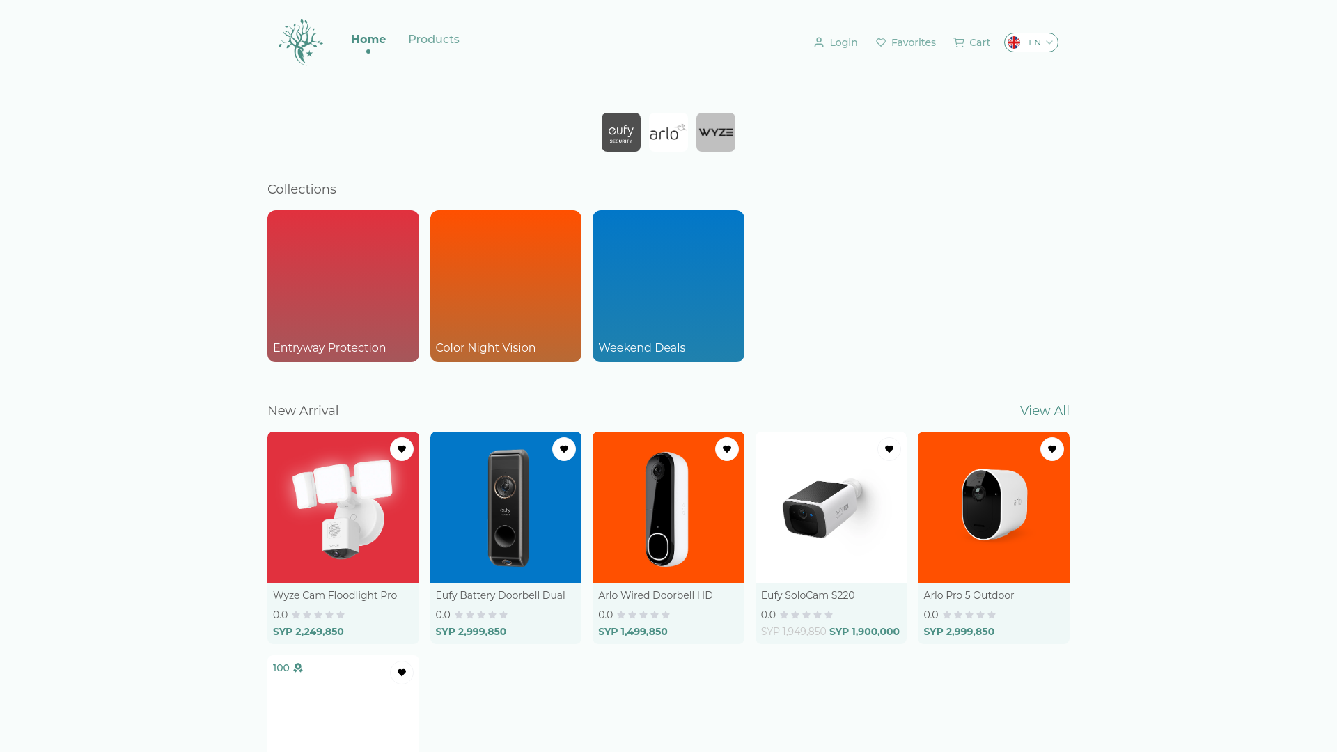 website screenshot of https://wyze-b2b-web.pages.dev/