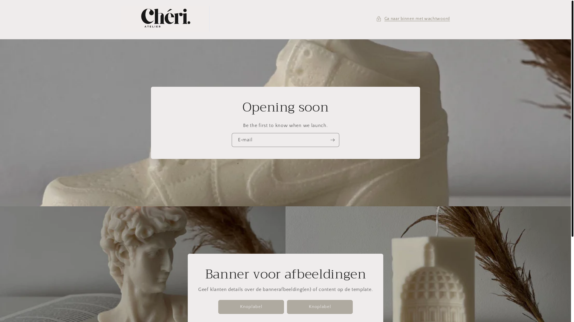 website screenshot of https://cheriatelier.nl/