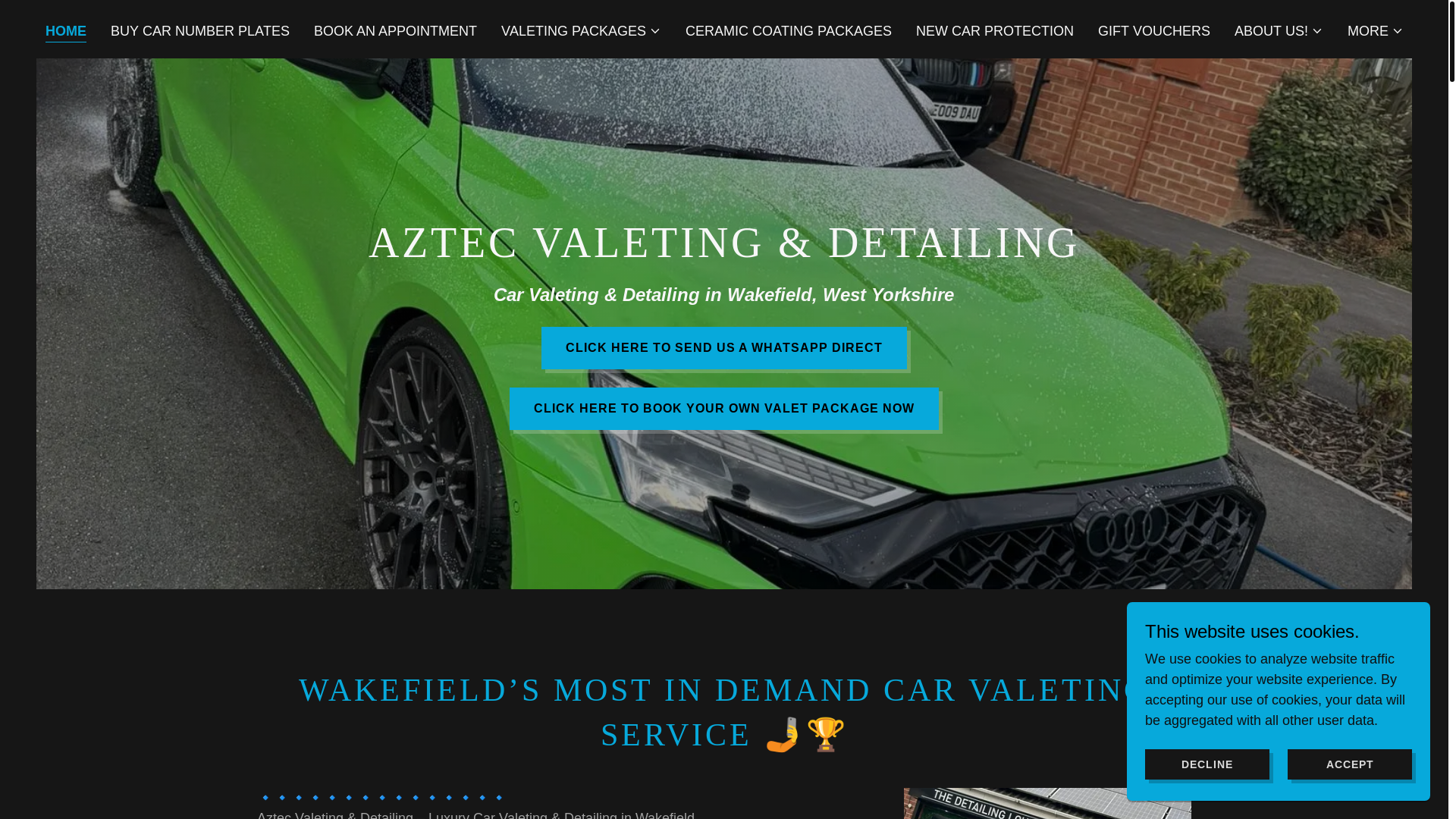 website screenshot of https://mobiledetailingnearme.co.uk/