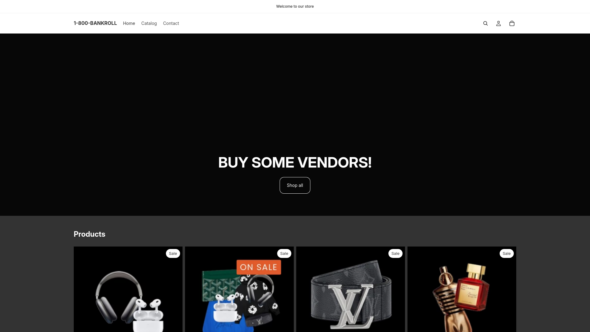 website screenshot of https://1-800-bankroll.net/