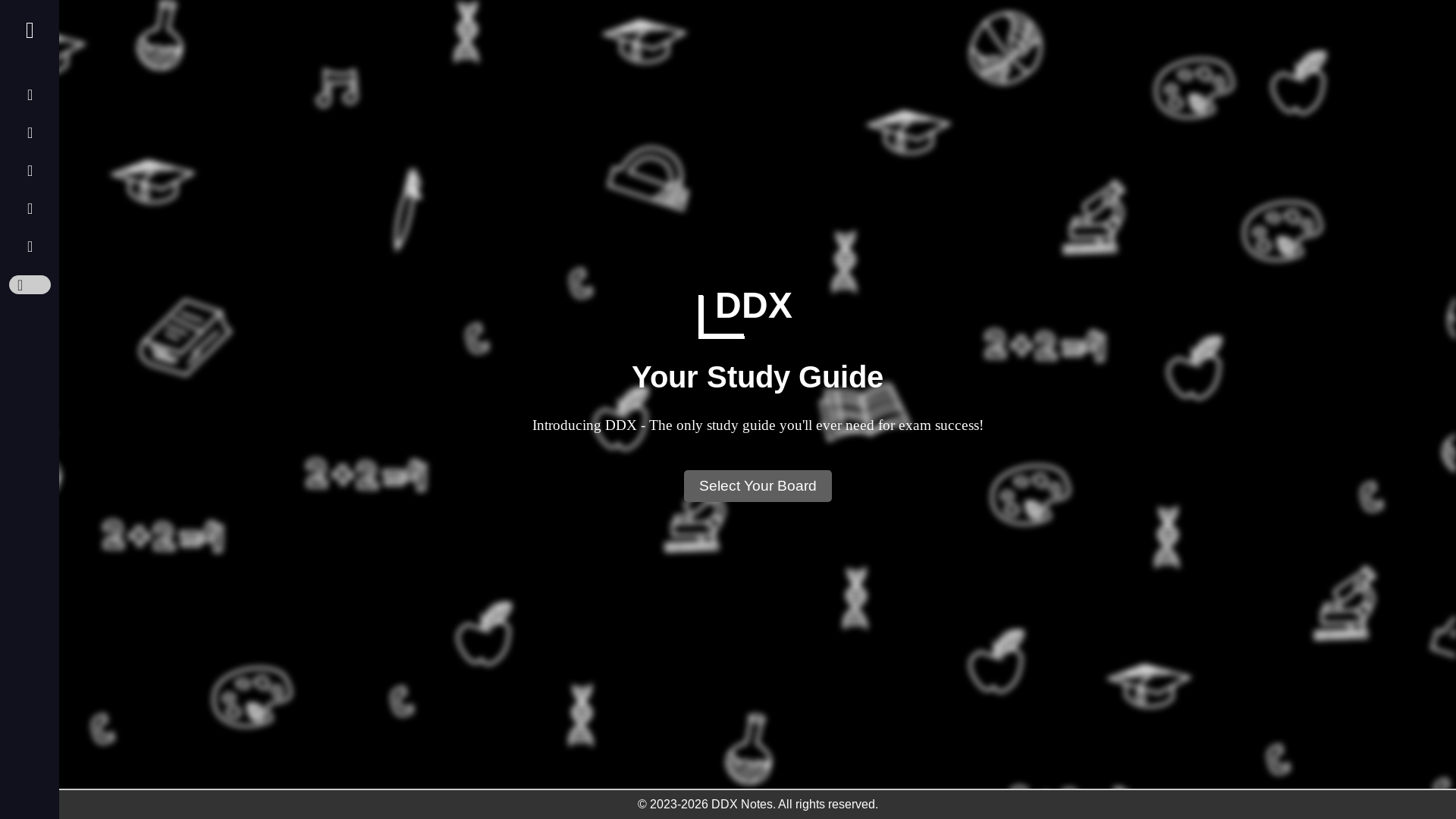 website screenshot of https://ddxnotes.pages.dev/