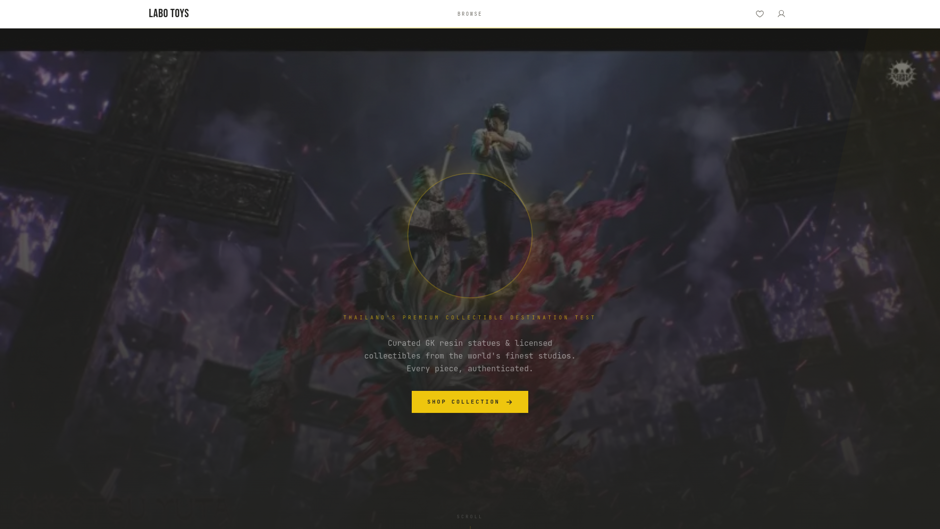 website screenshot of https://labo-toys.com/